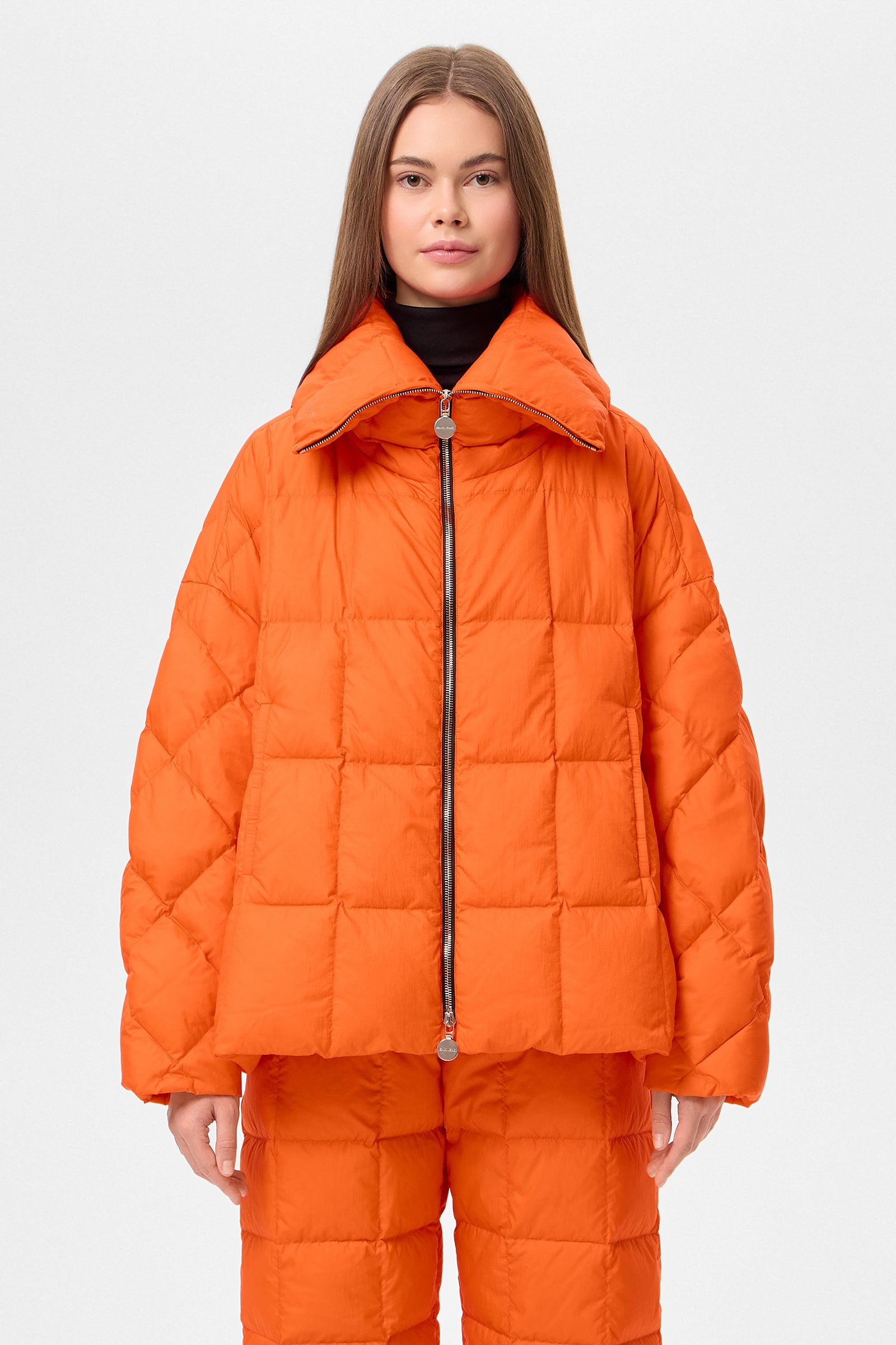 COZY ARCO JACKET MICRO ORANGE