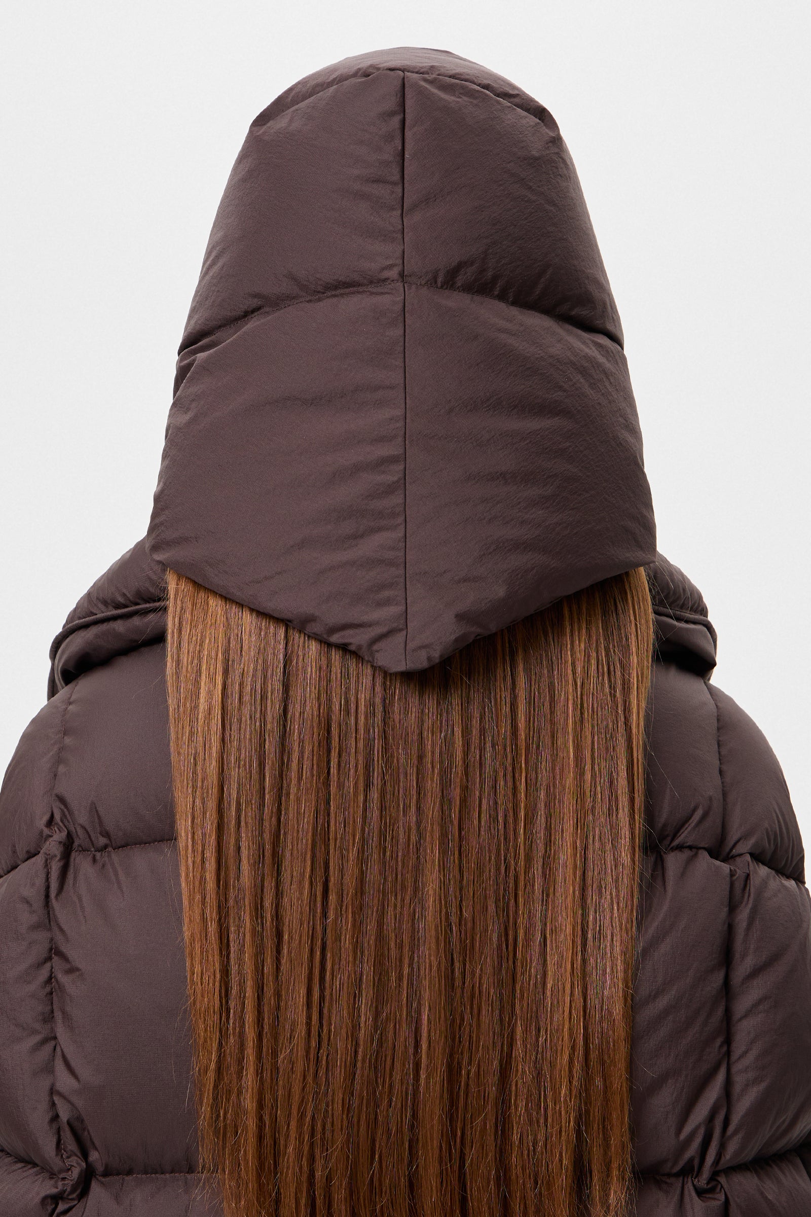 HUSTKA HOOD MICRO BROWN