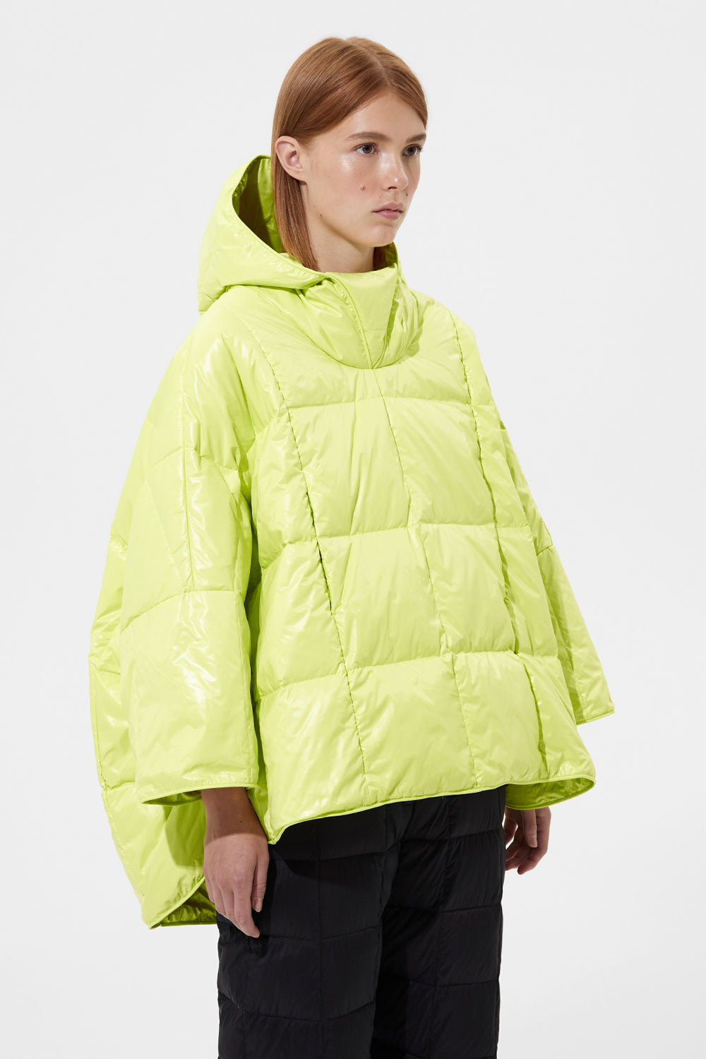 Poncho Silky Lime