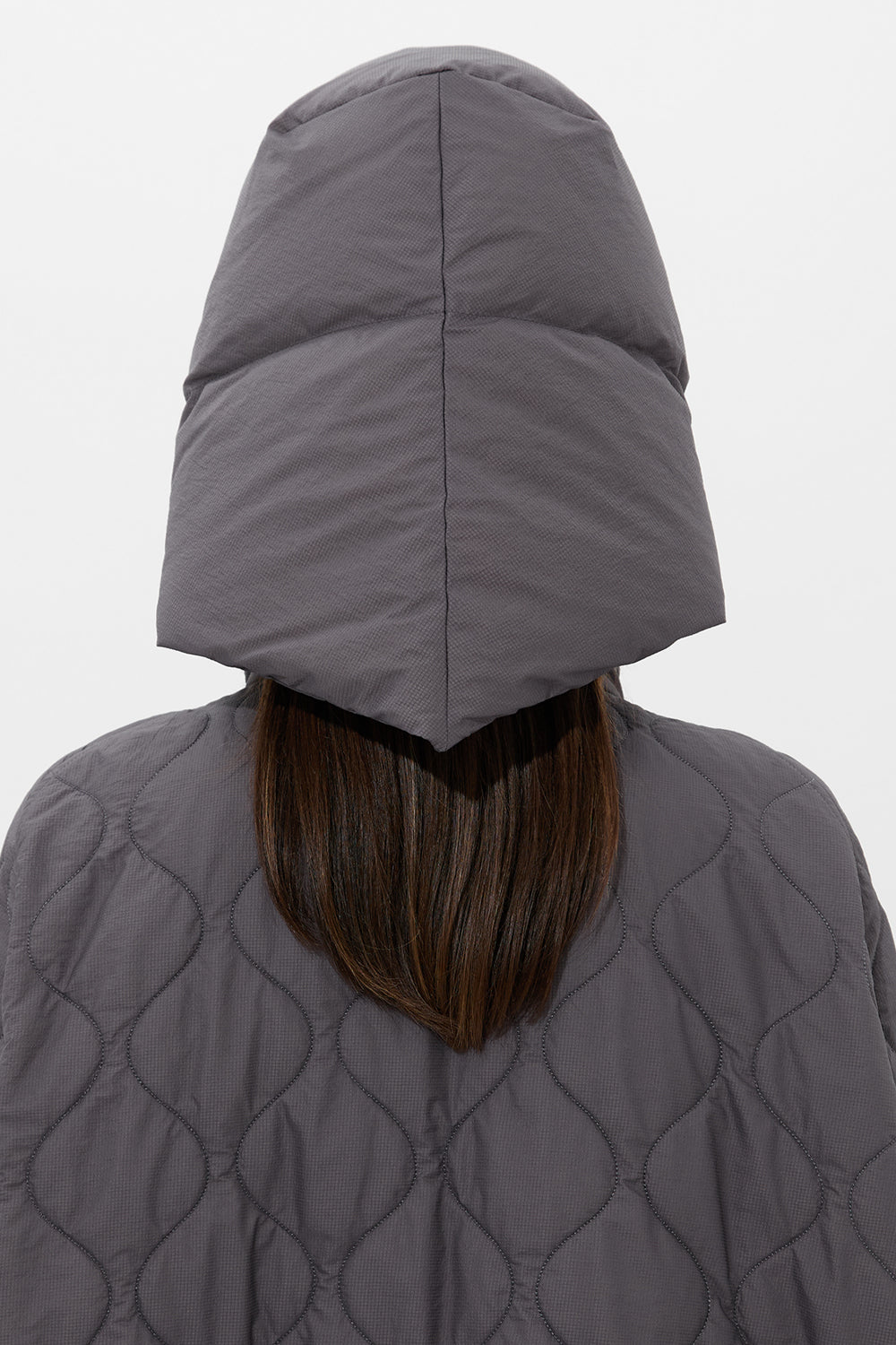 Hustka Hood Ketchup Grey