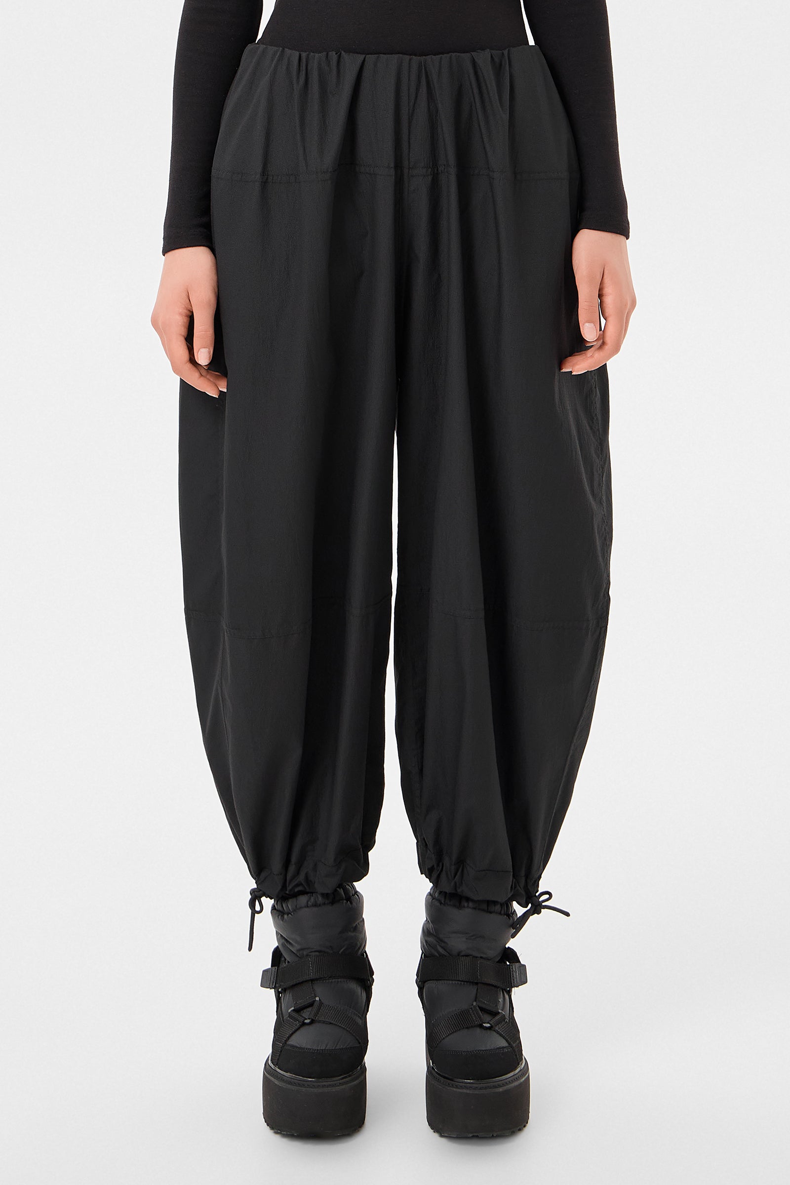 BALLOON PANTS KETCHUP BLACK