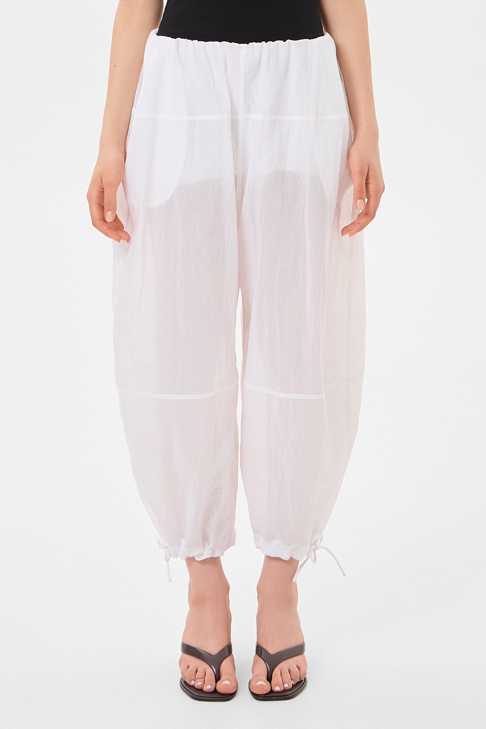 Light Balloon Pants Gaby White