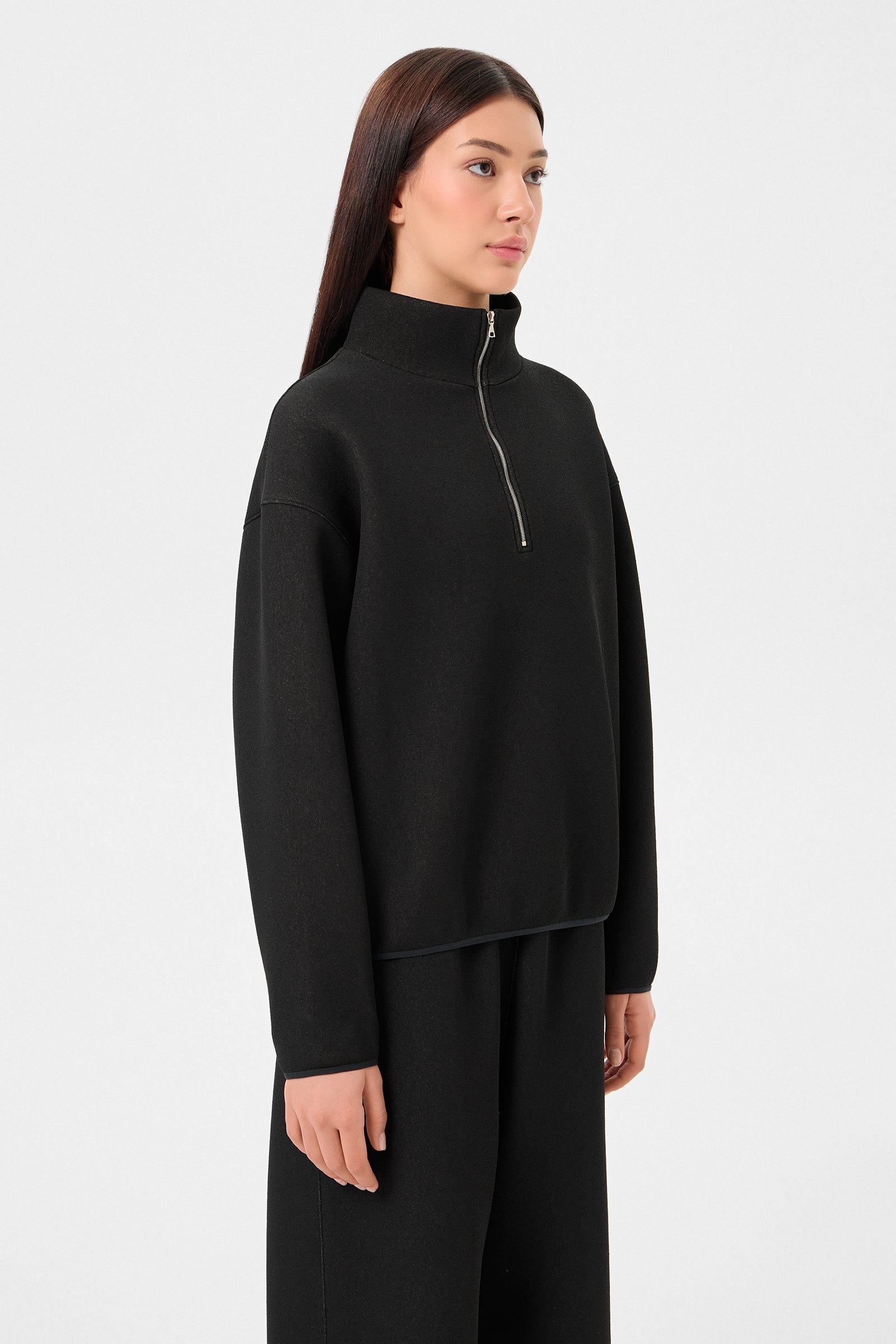 Rocky Half Zip Foam Black