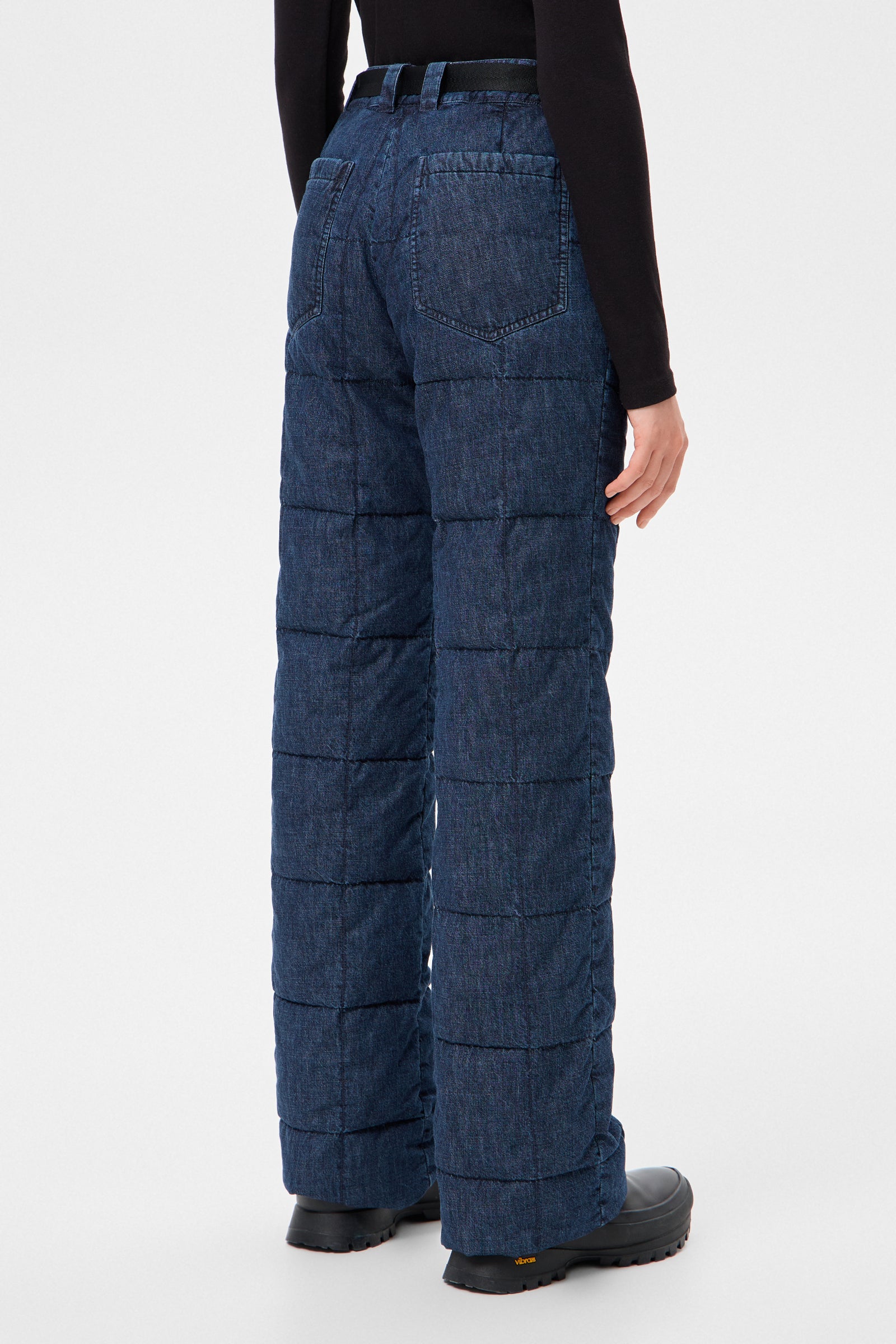 DENIM CHALET PANTS BLUE