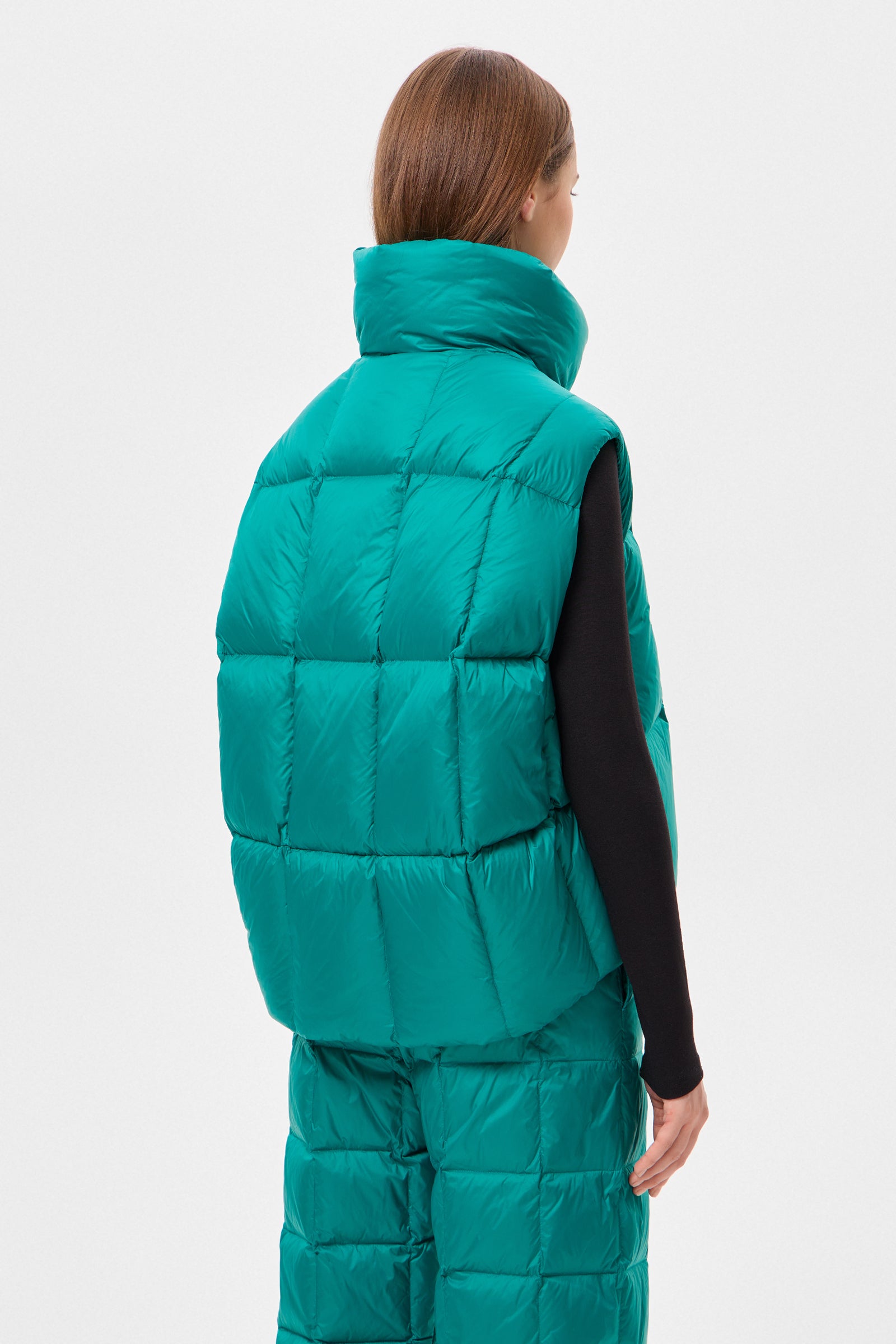 ZIP VEST LEON GREEN