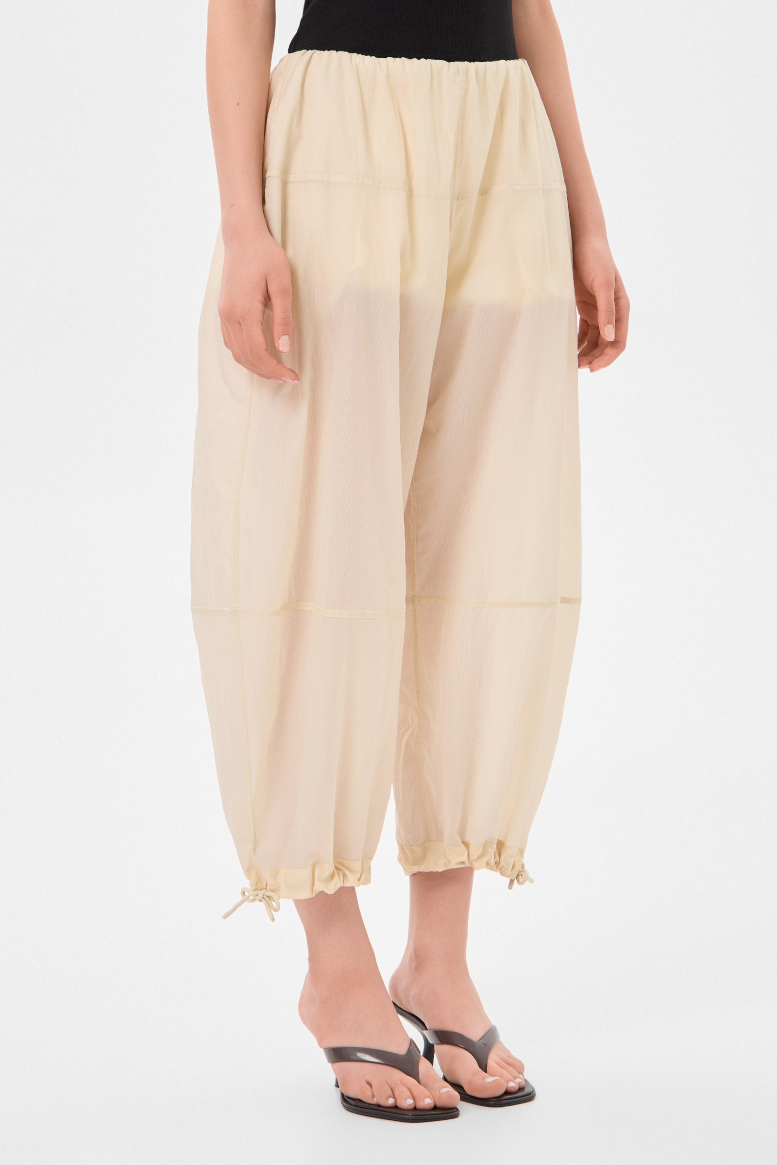 Light Ballon Pants Ketchup Beige