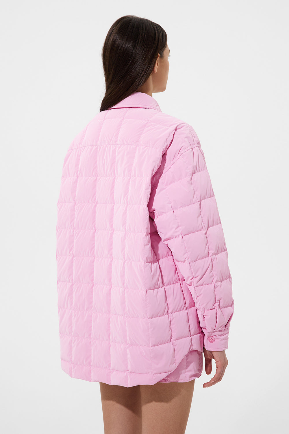 Kalik Down Shirt Powder Pink