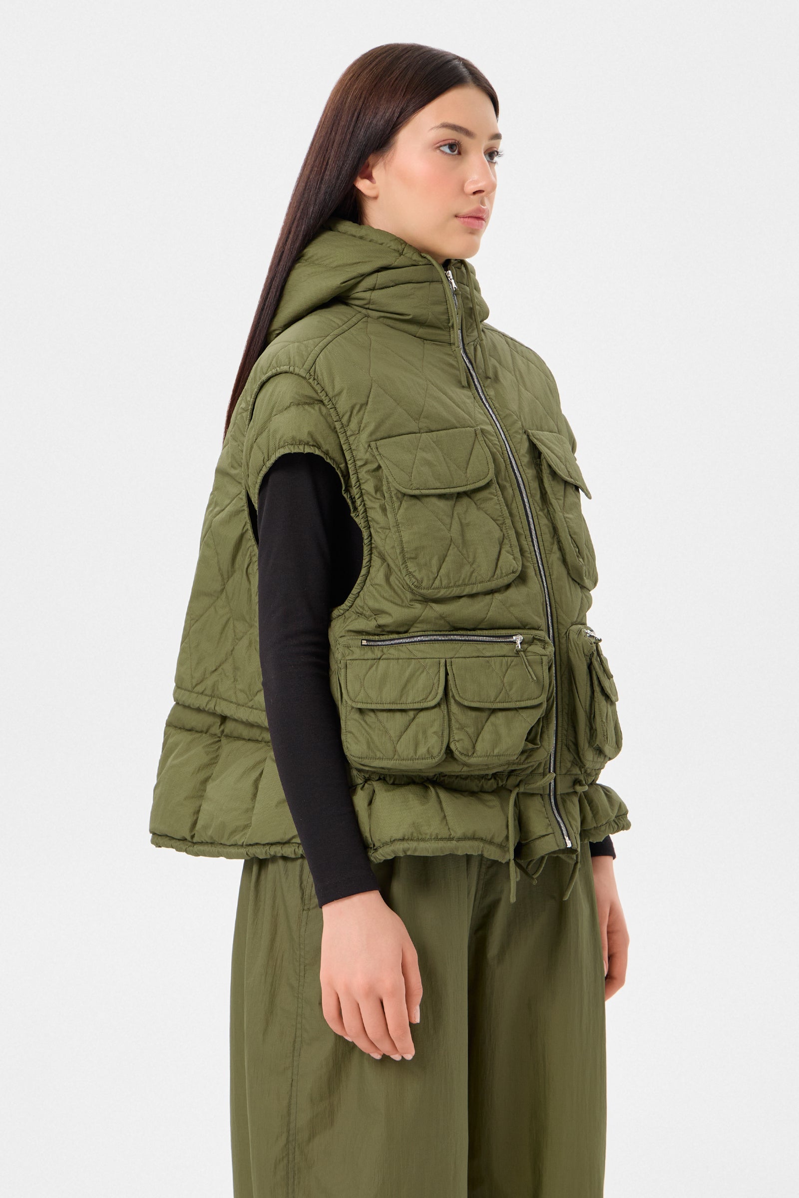 EMBER VEST KETCHUP KHAKI