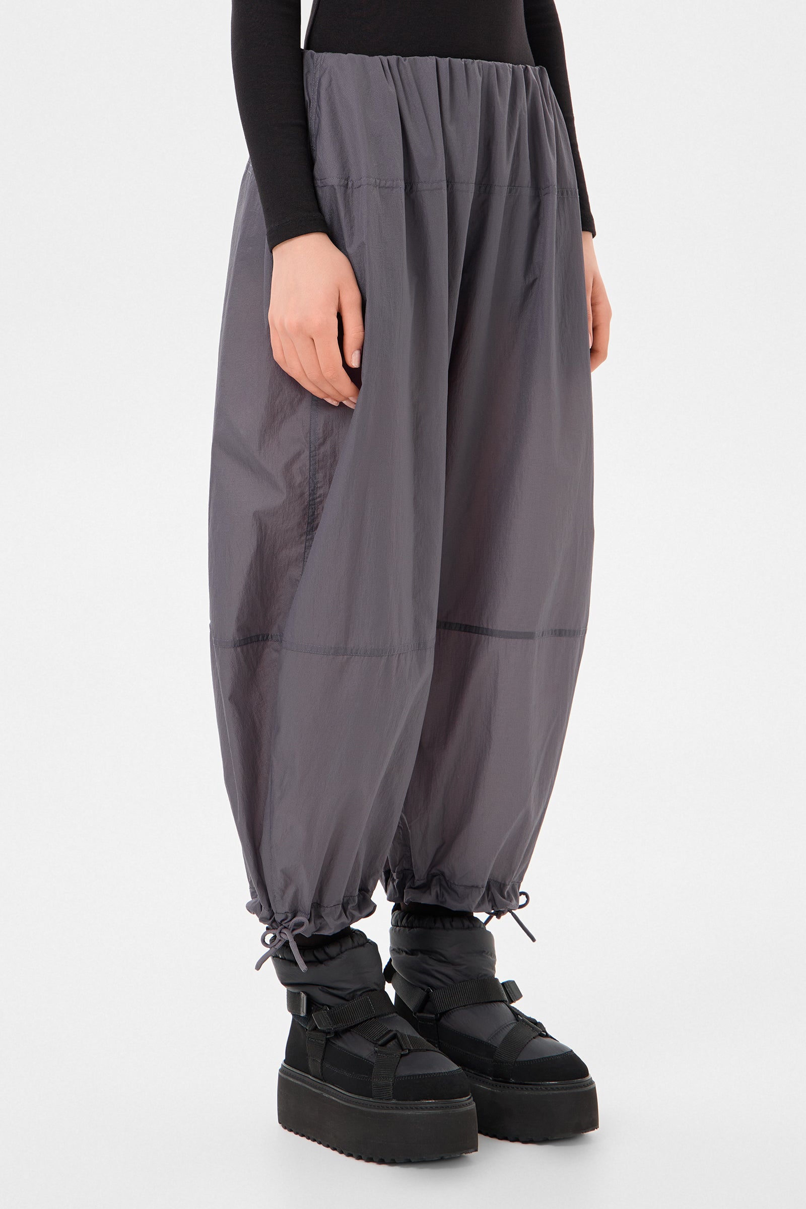 BALLOON PANTS KETCHUP GREY