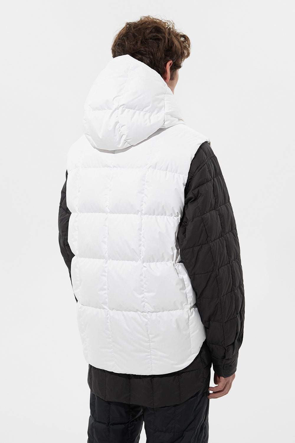Apres Ski Vest Man Tec White