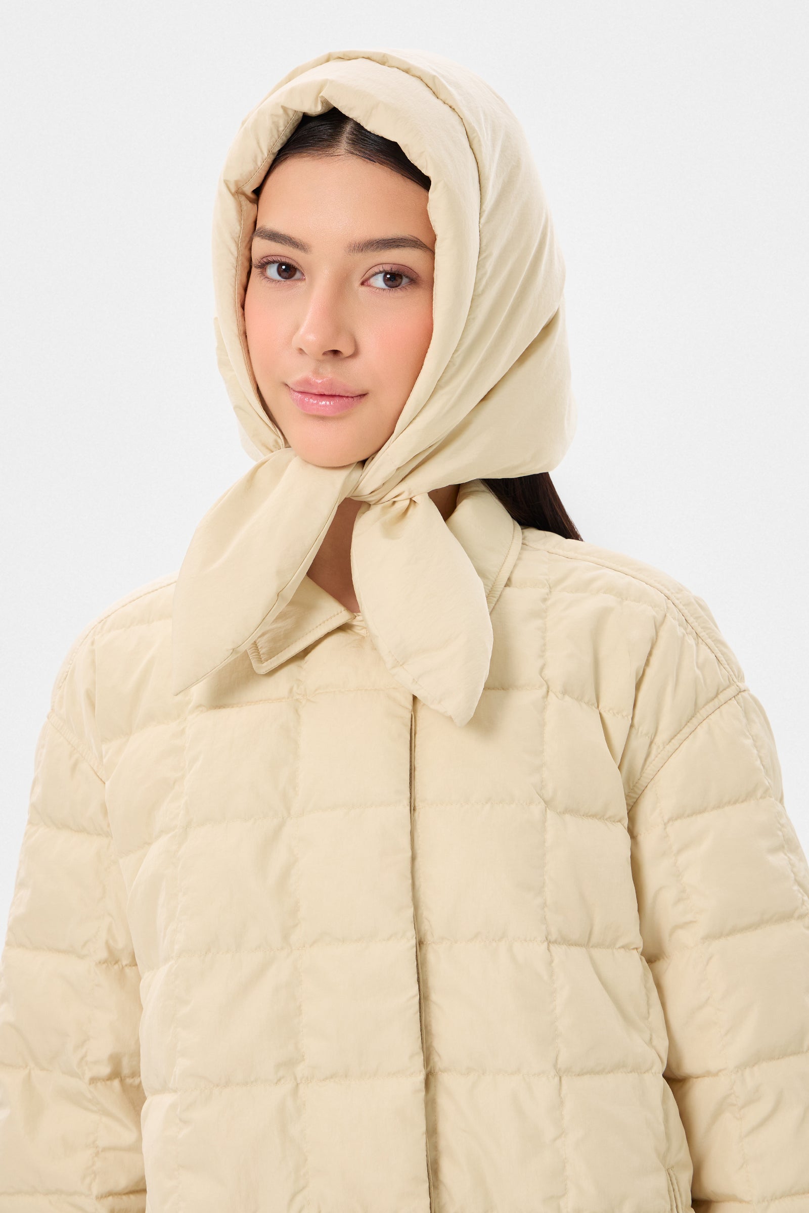HUSTKA HOOD ENNIO BEIGE