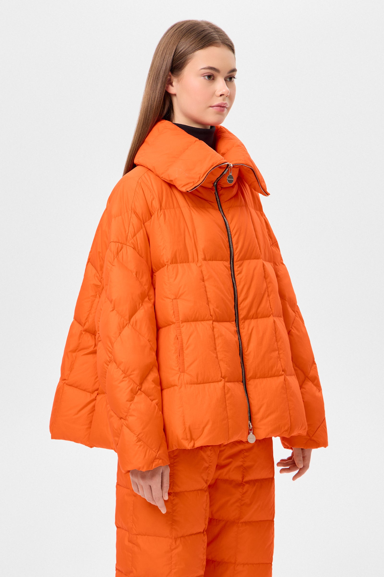 COZY ARCO JACKET MICRO ORANGE