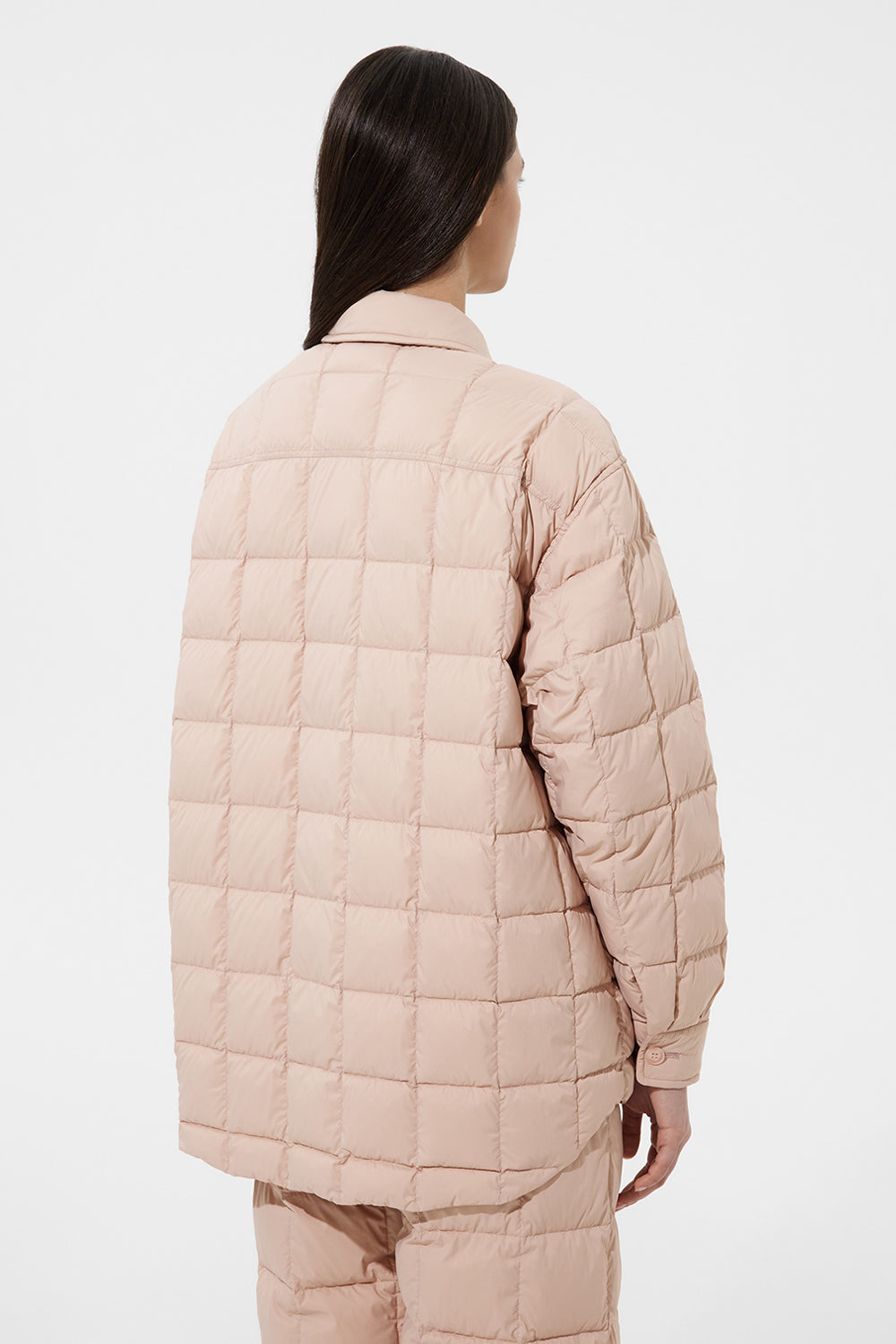 Kalik Down Shirt Soft Pale Pink