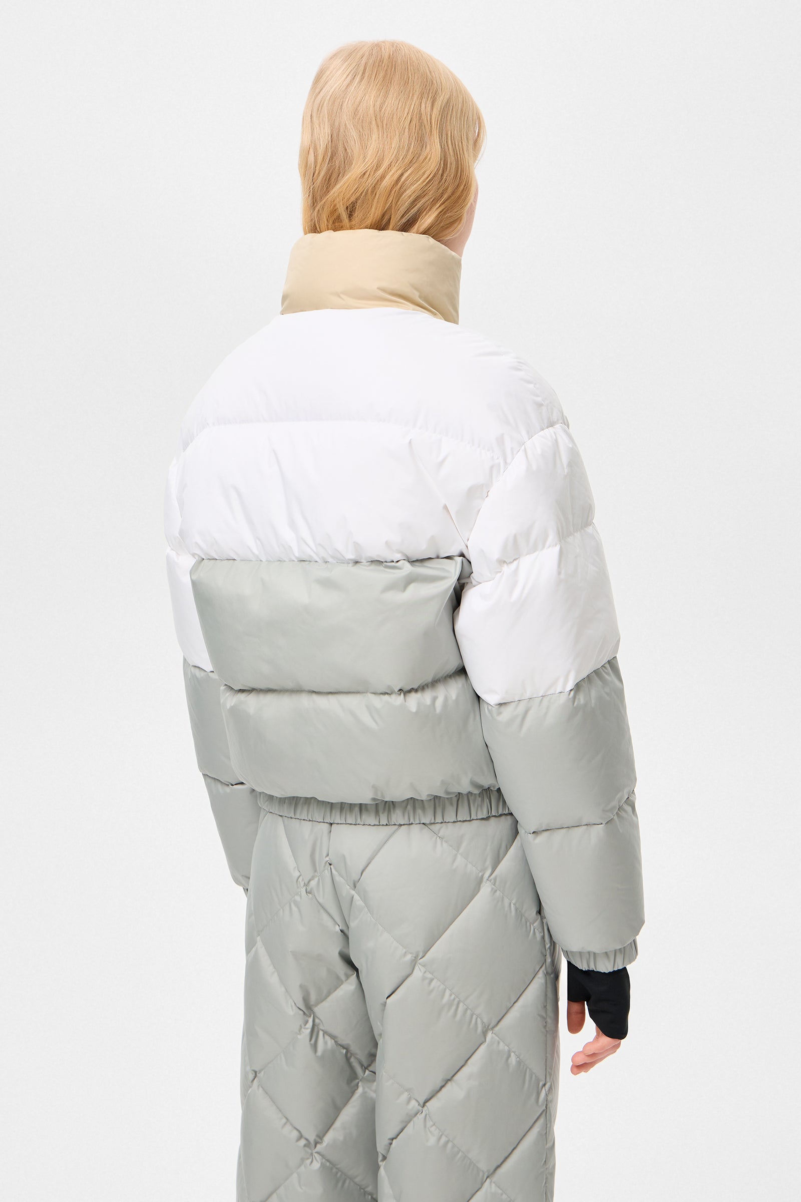 MULTI APRES SKI COOL JACKET TEC BEIGE + WHITE + GREY