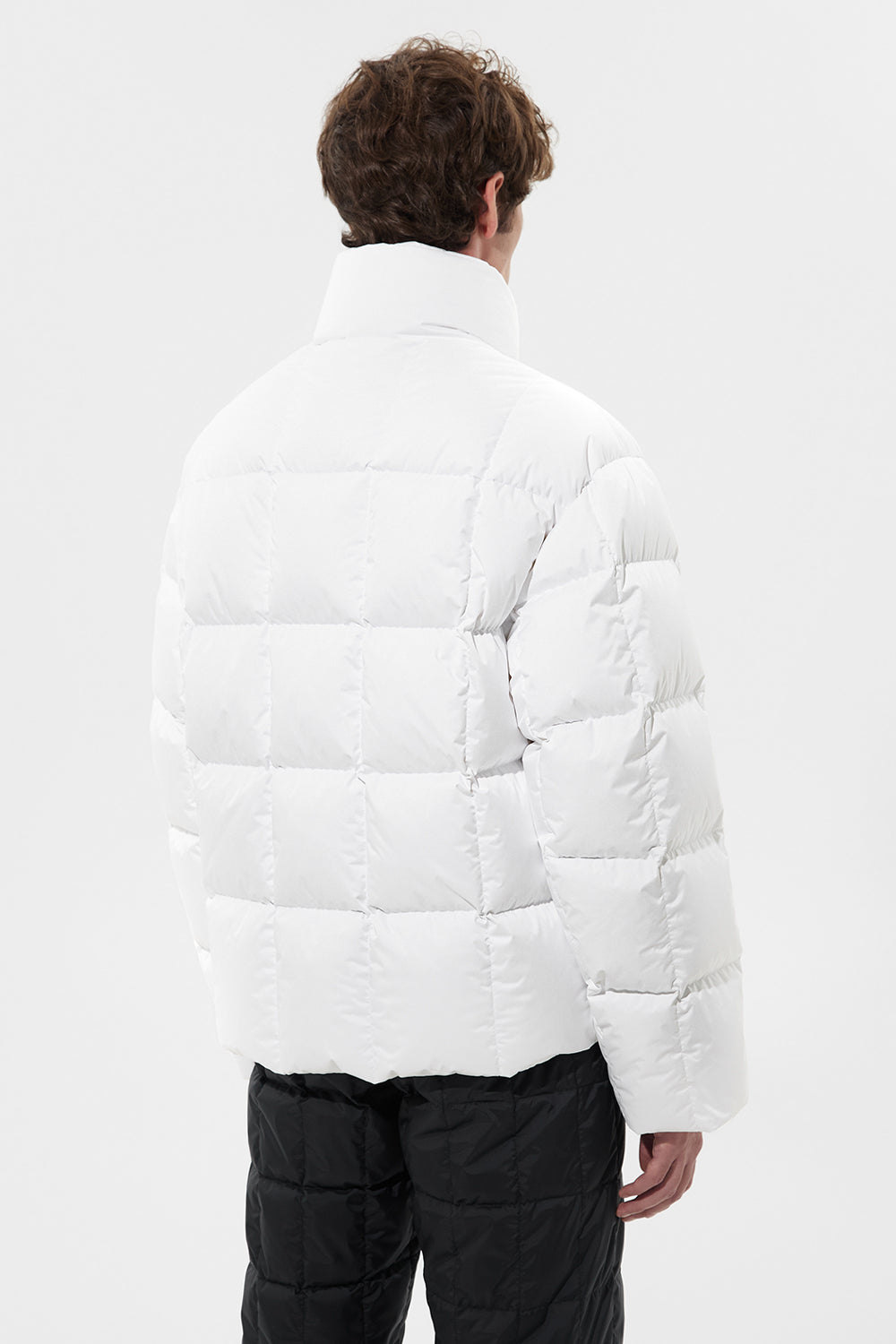 Apres Ski Shorts Jacket Man Tec White