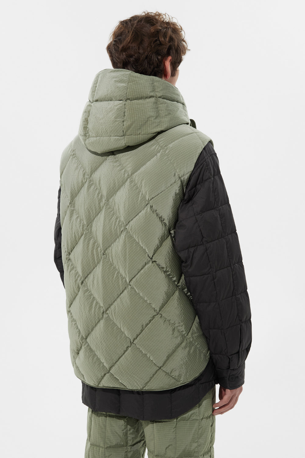 Atti Vest Man Rib Khaki