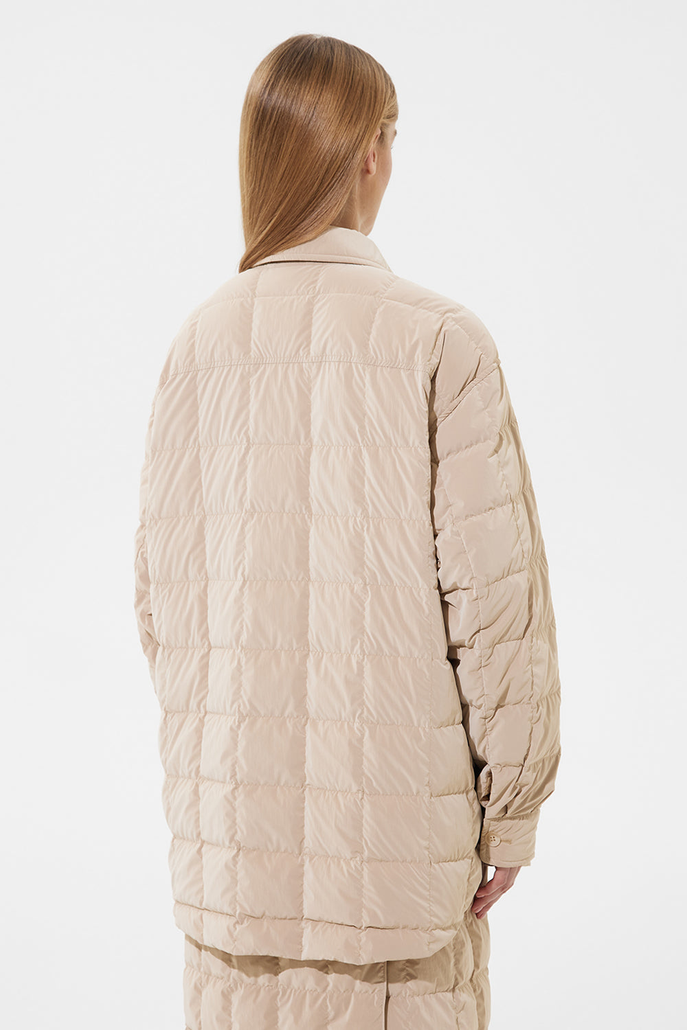 Kalik Down Shirt Powder Ivory