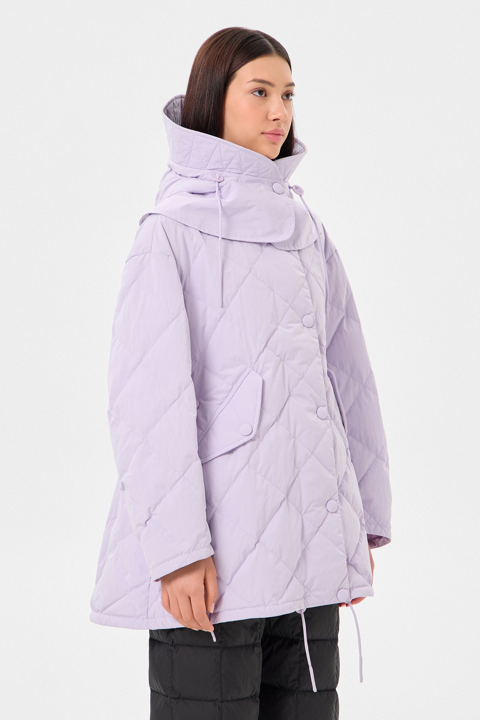 CYCLONE SHORT ENNIO LILAC