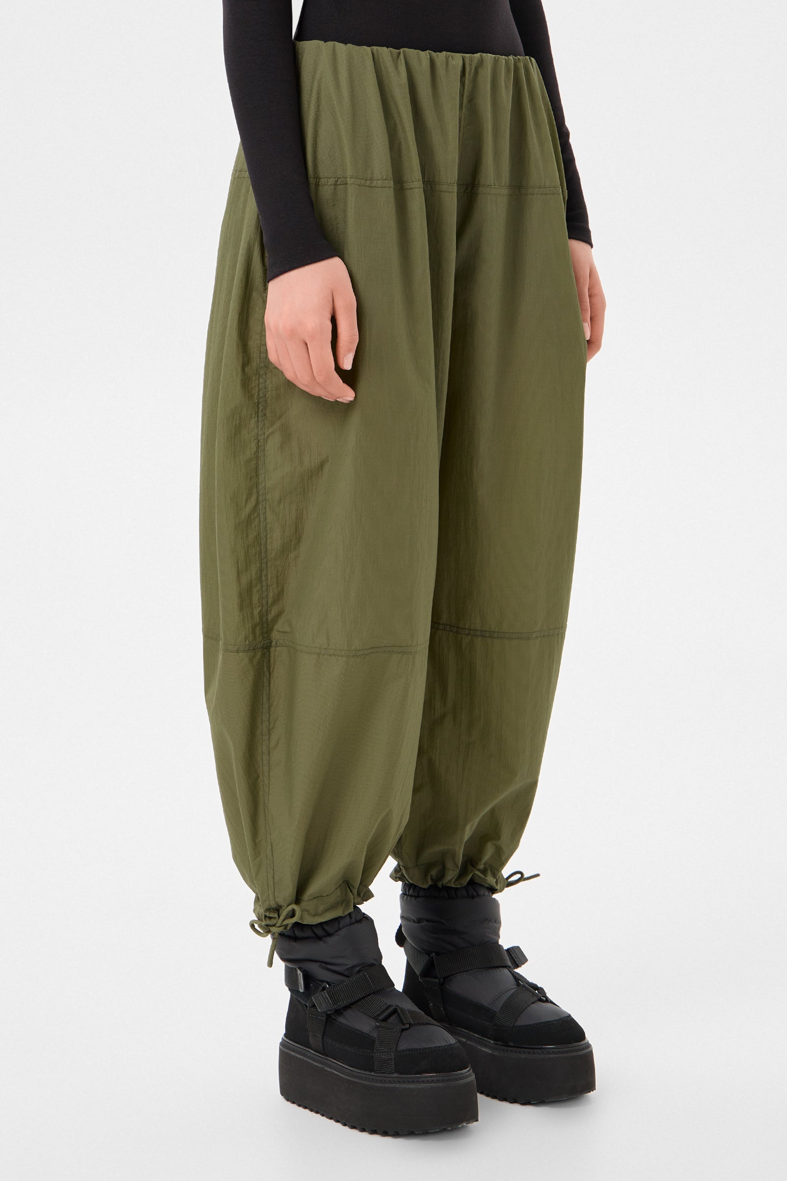 BALLOON PANTS KETCHUP KHAKI