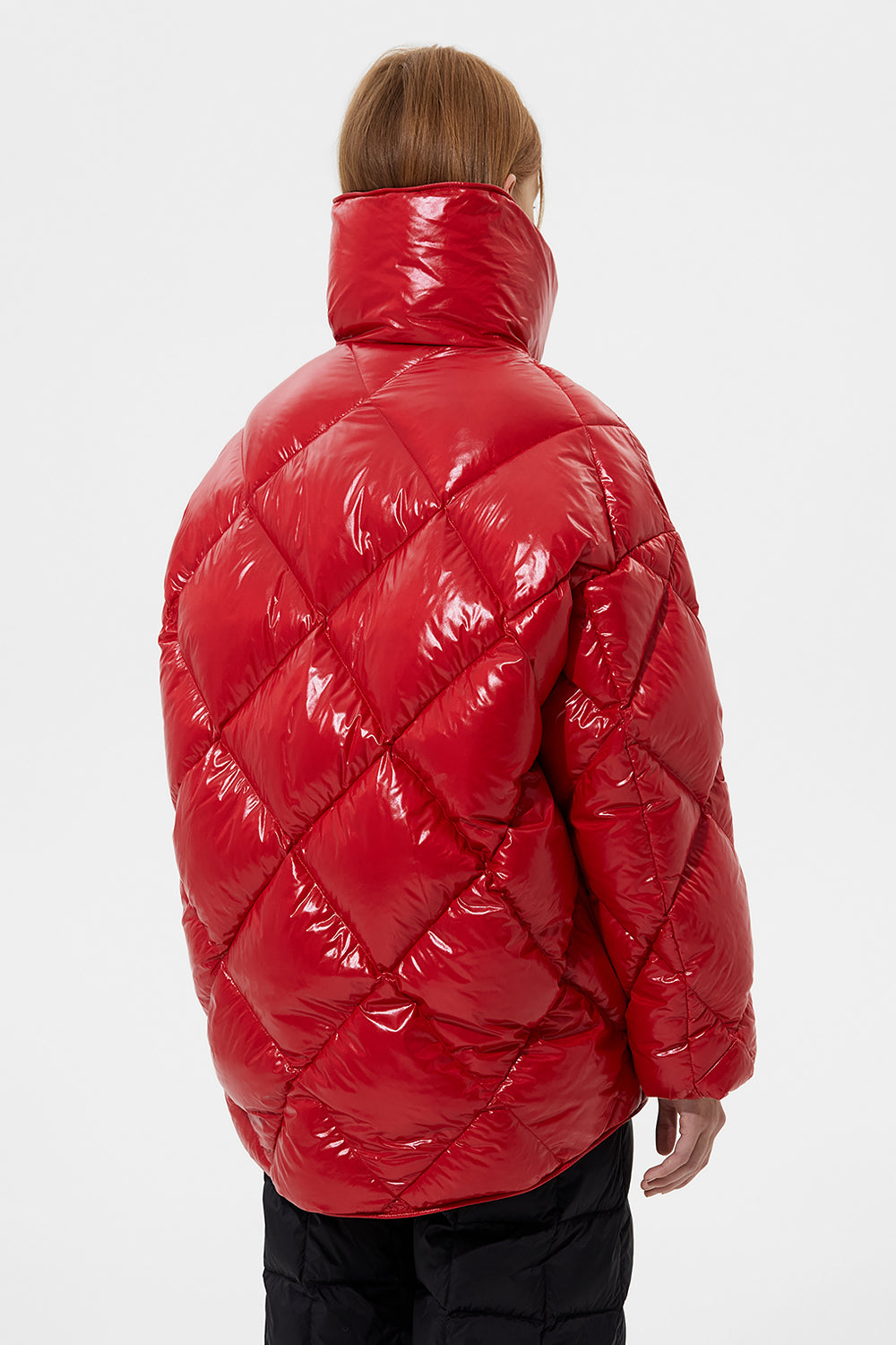 Queen Jacket Silky Red