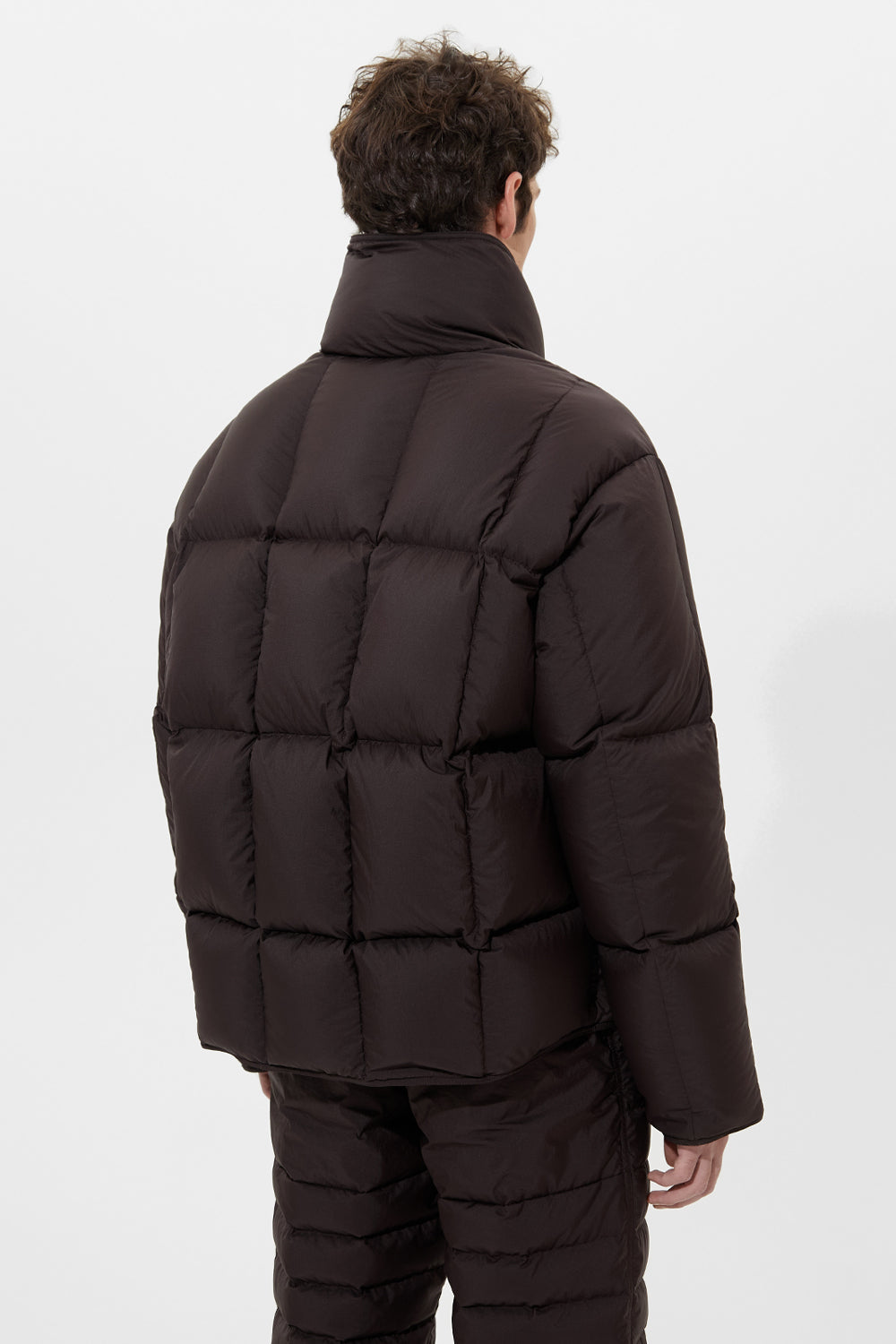 JAY JACKET MAN MICRO BROWN