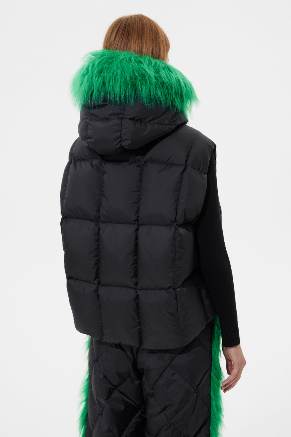 Fur Apres Ski Wendy Vest Tec Black