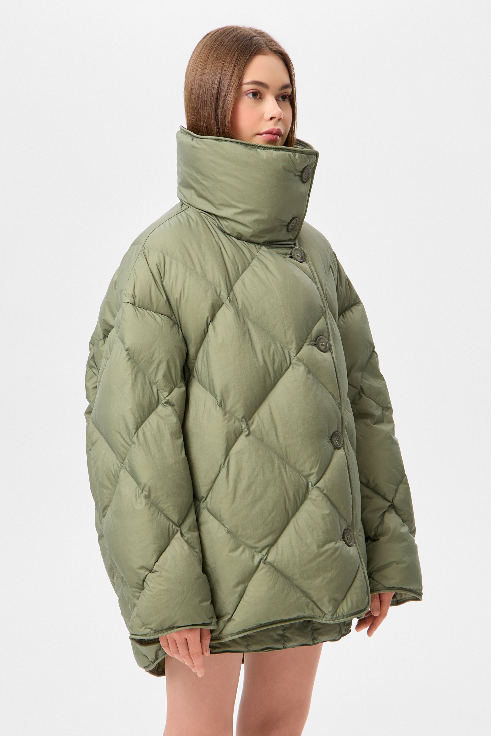 COZY QUEEN MICRO OLIVE GREEN