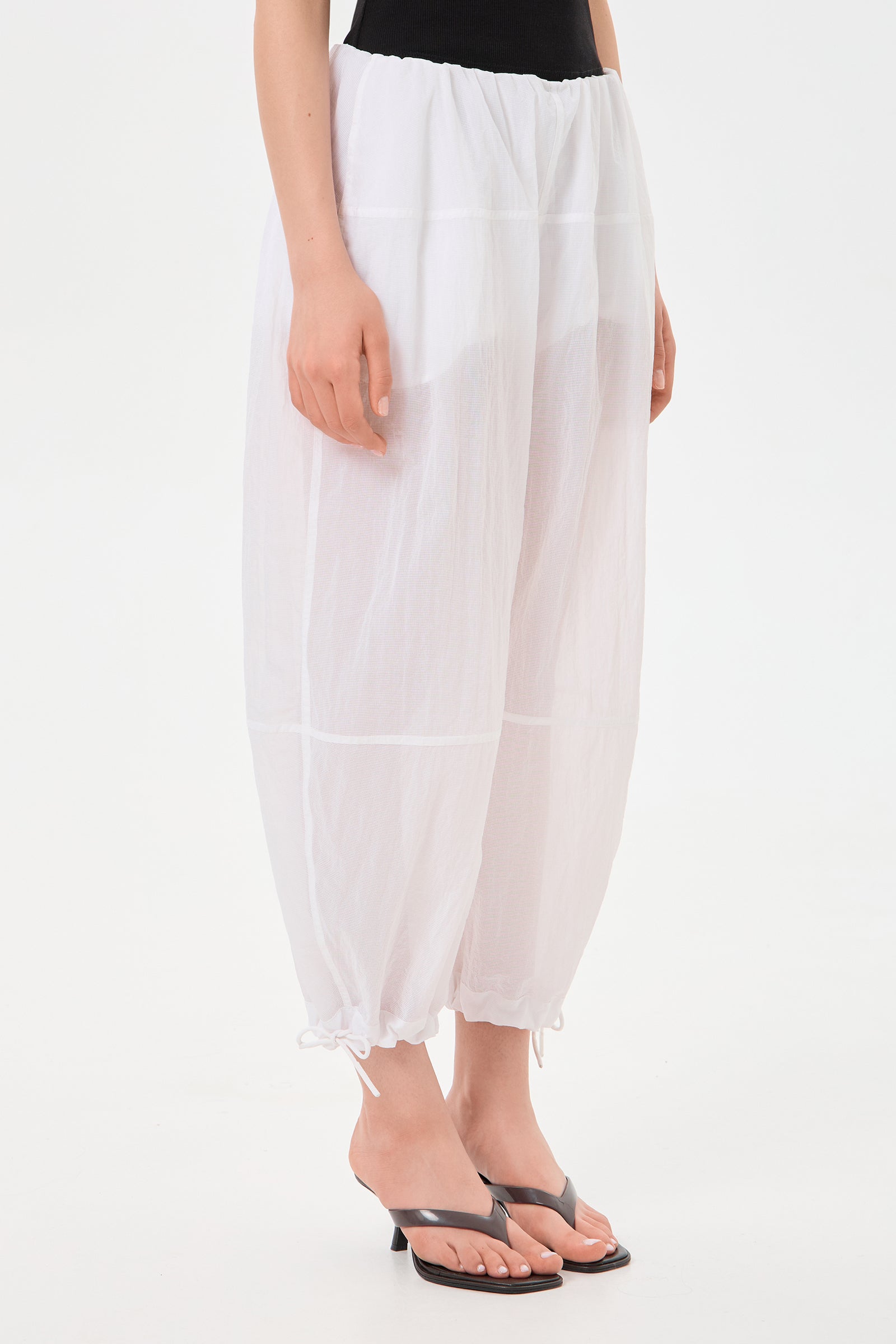 Light Balloon Pants Gaby White