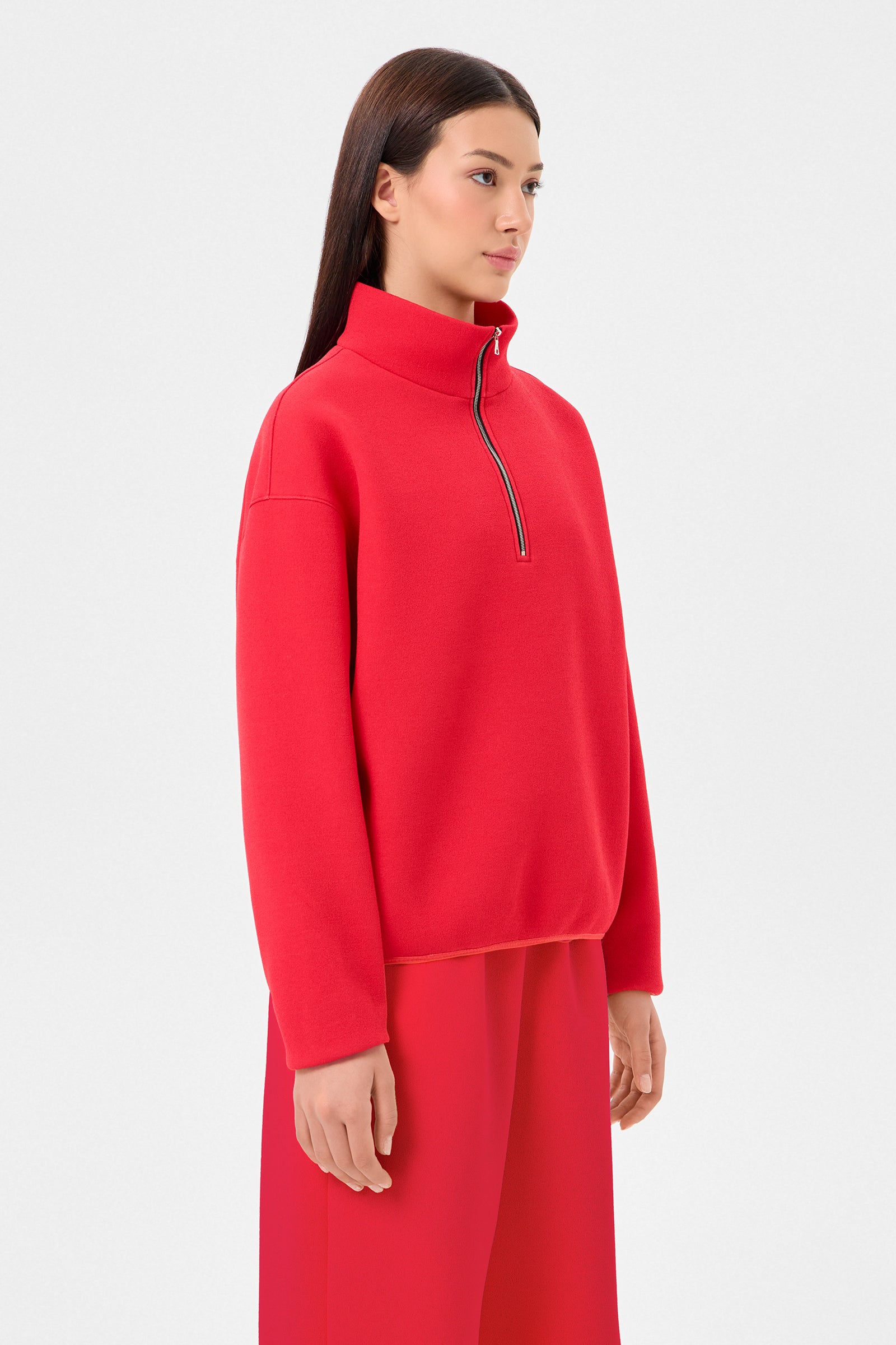 Rocky Half Zip Foam Red