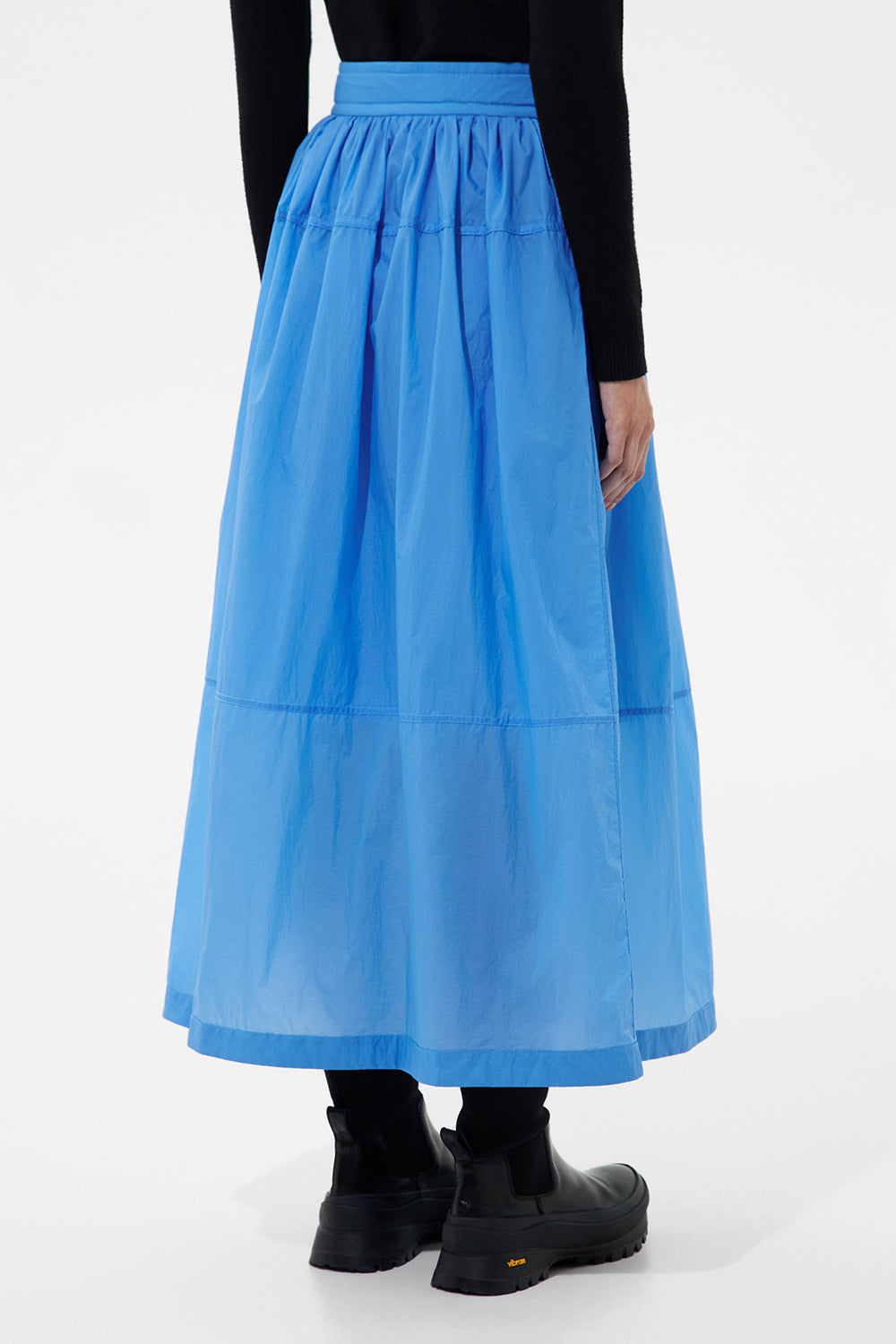 Balloon Skirt Micro Bright Blue