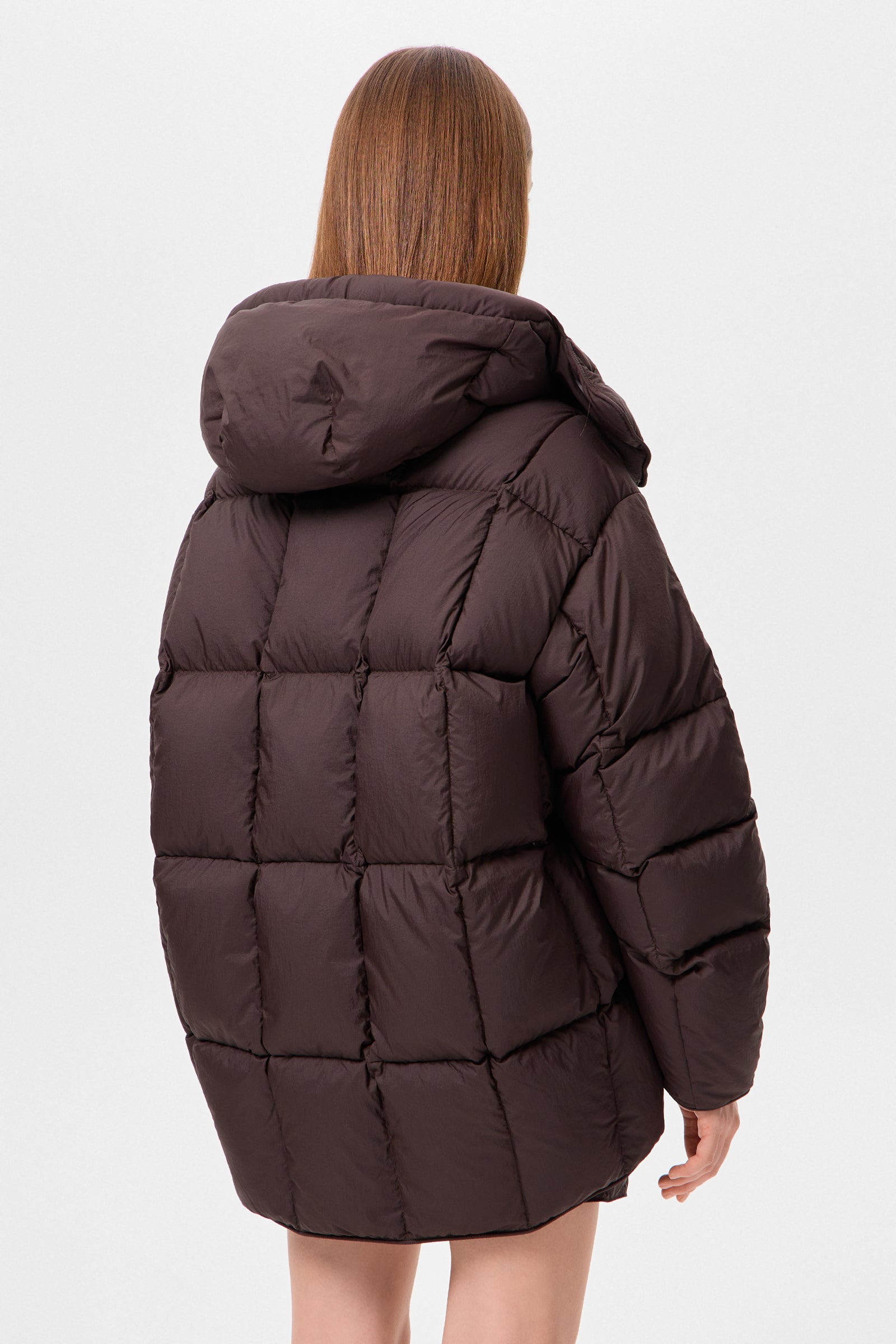 COZY NIMBO JACKET MICRO BROWN