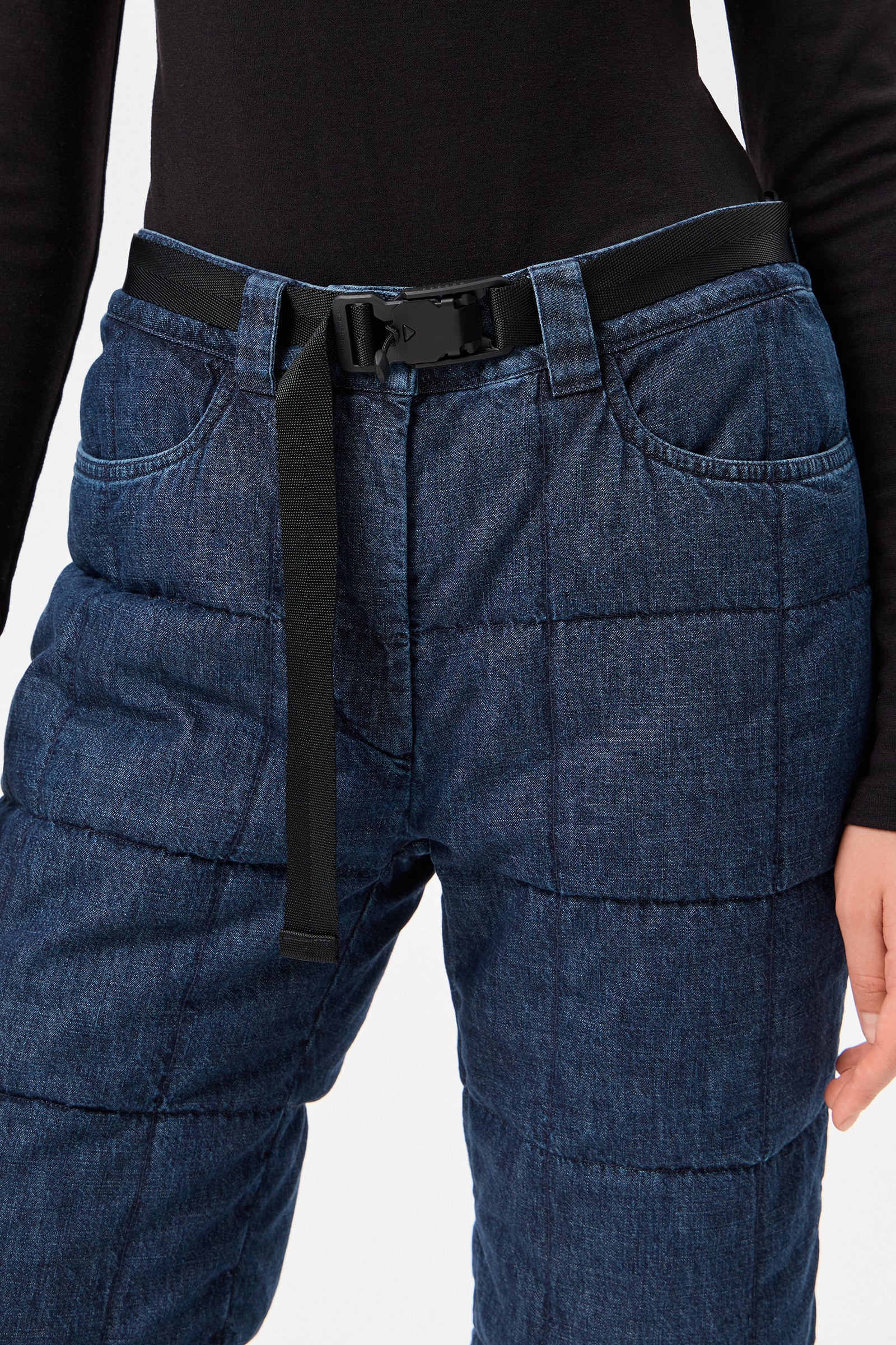 DENIM CHALET PANTS BLUE