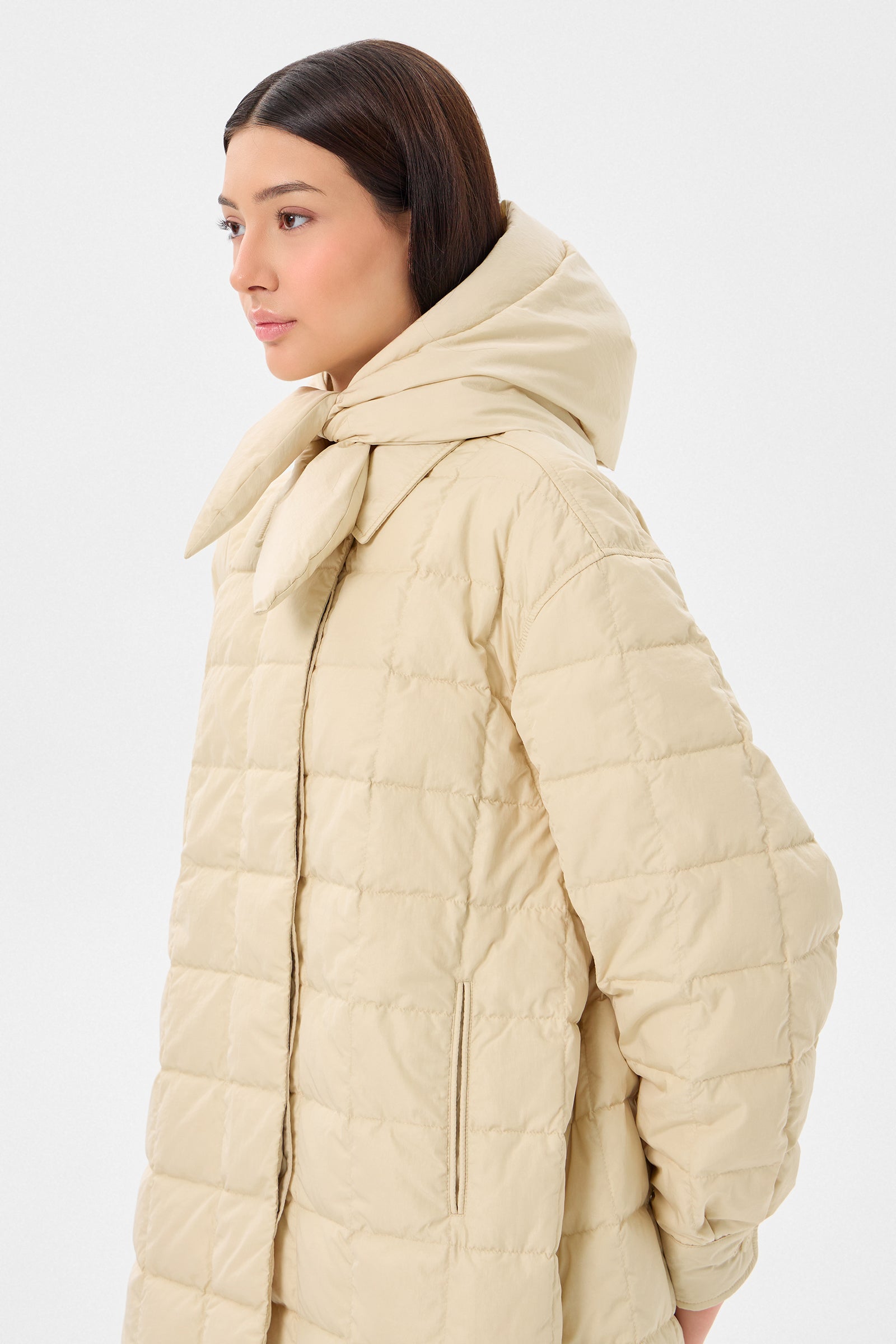 HUSTKA HOOD ENNIO BEIGE