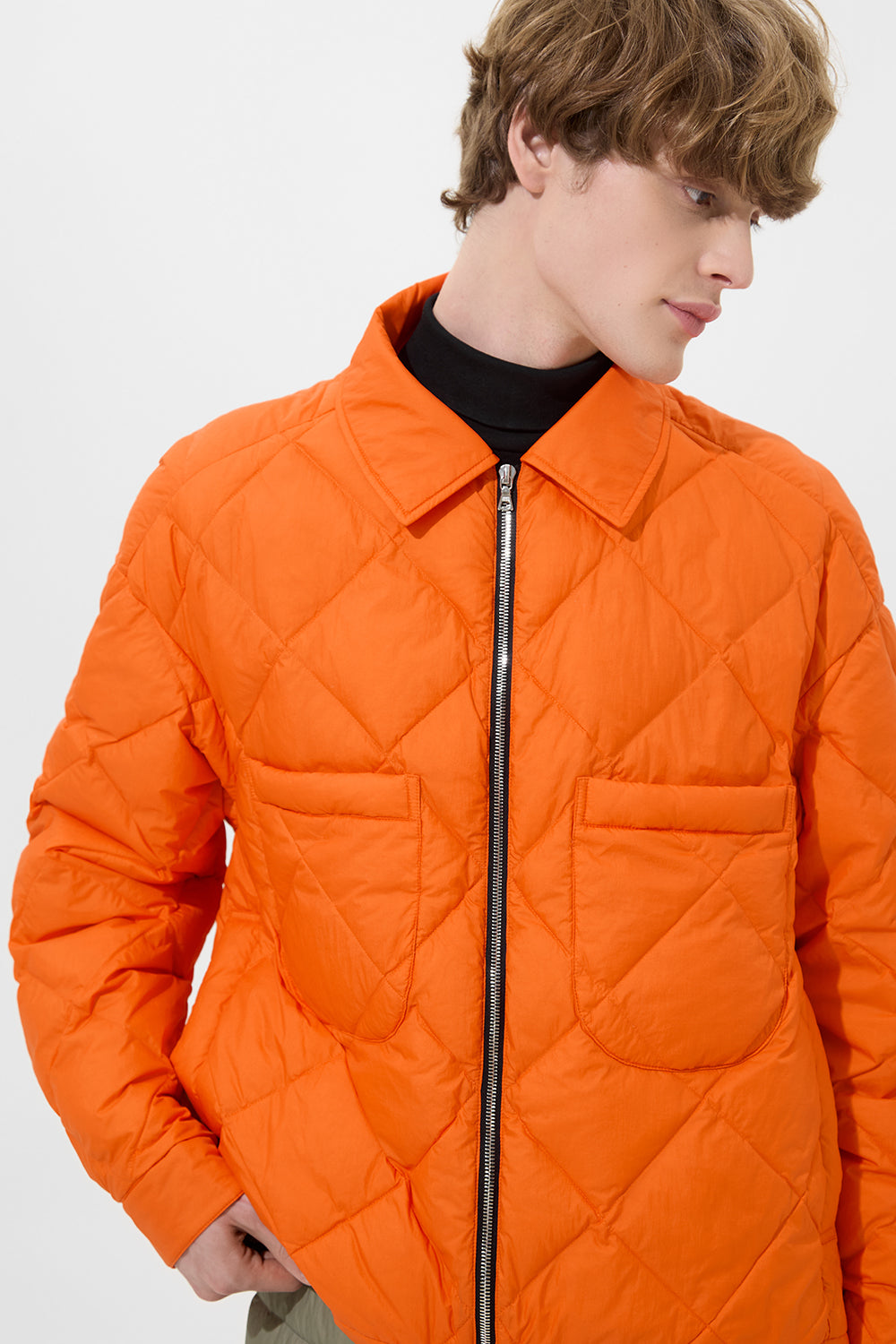 Blaze Jacket Man Micro Orange