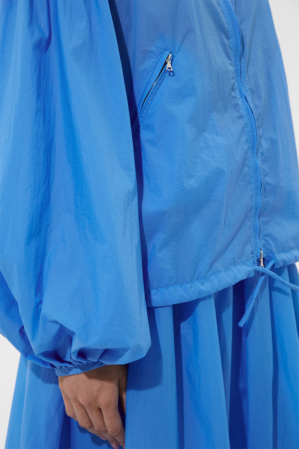 Balloon Jacket Micro Bright Blue
