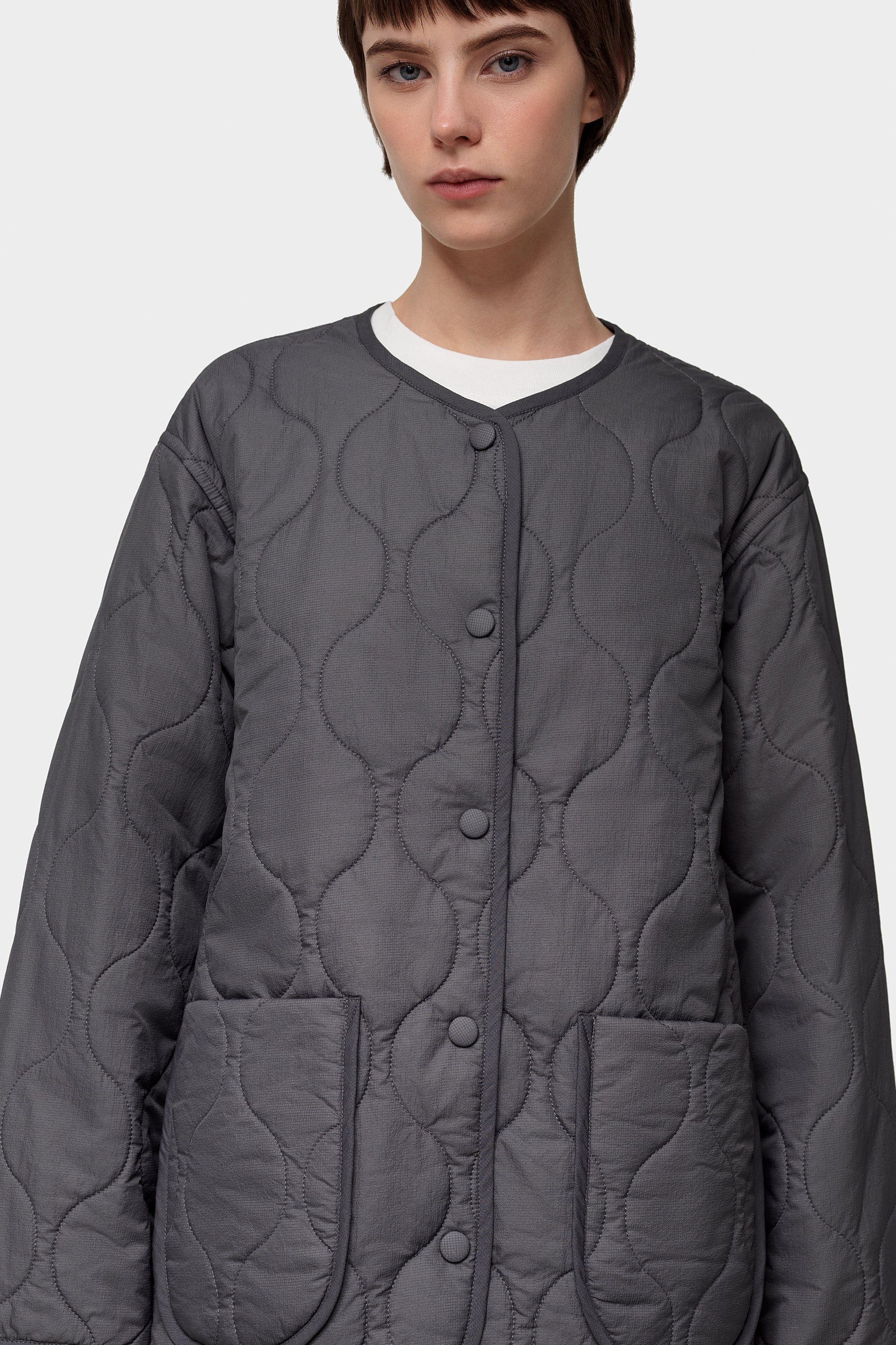 Crocus Jacket Ketchup Grey