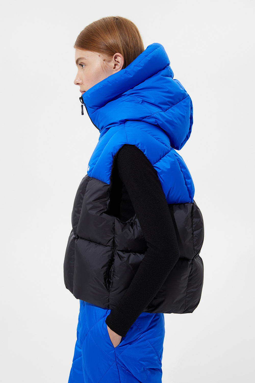 Apres Ski Wendy Vest Tec Blue + Tec Black