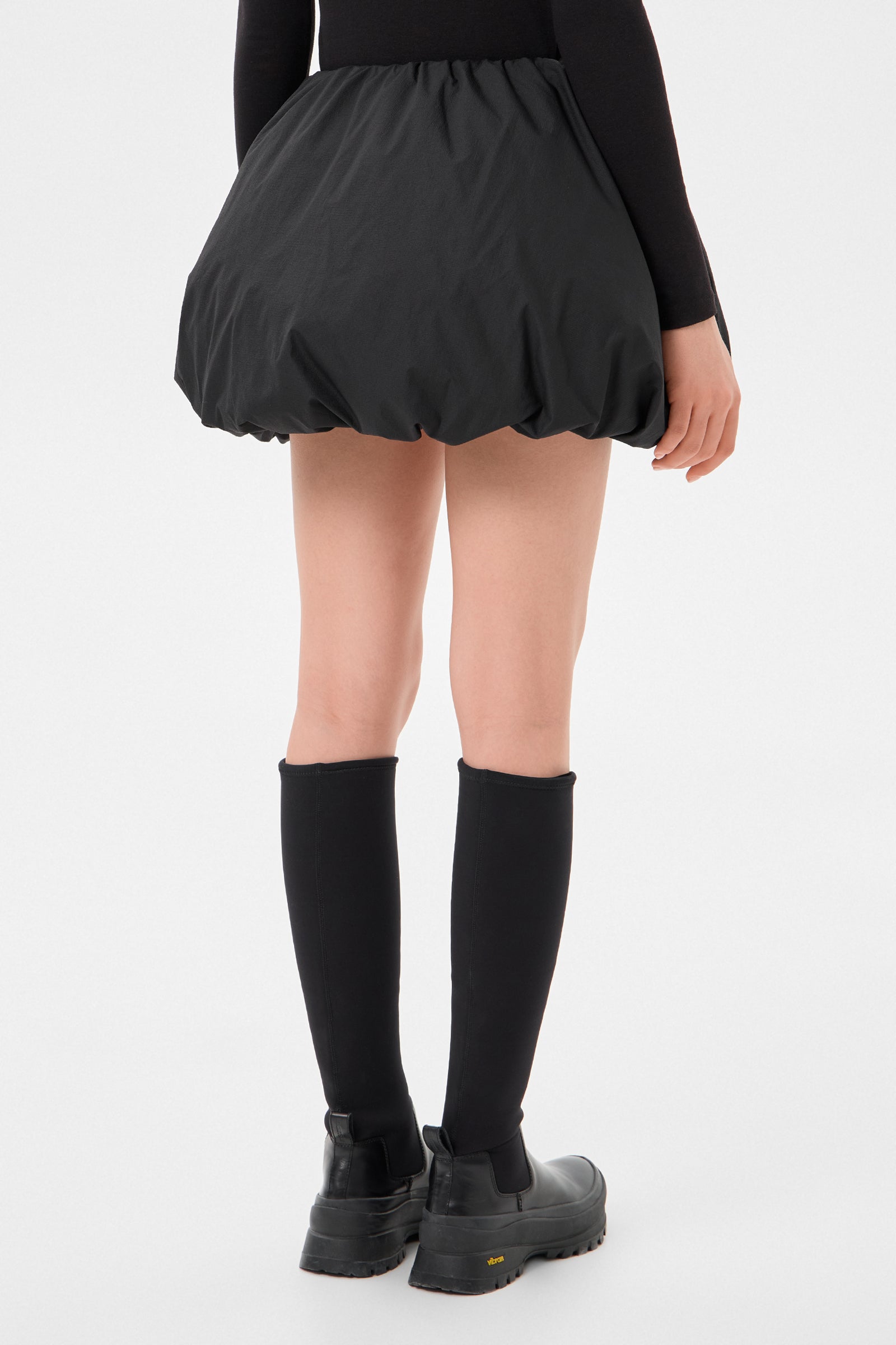 CLOUD SKIRT KETCHUP BLACK