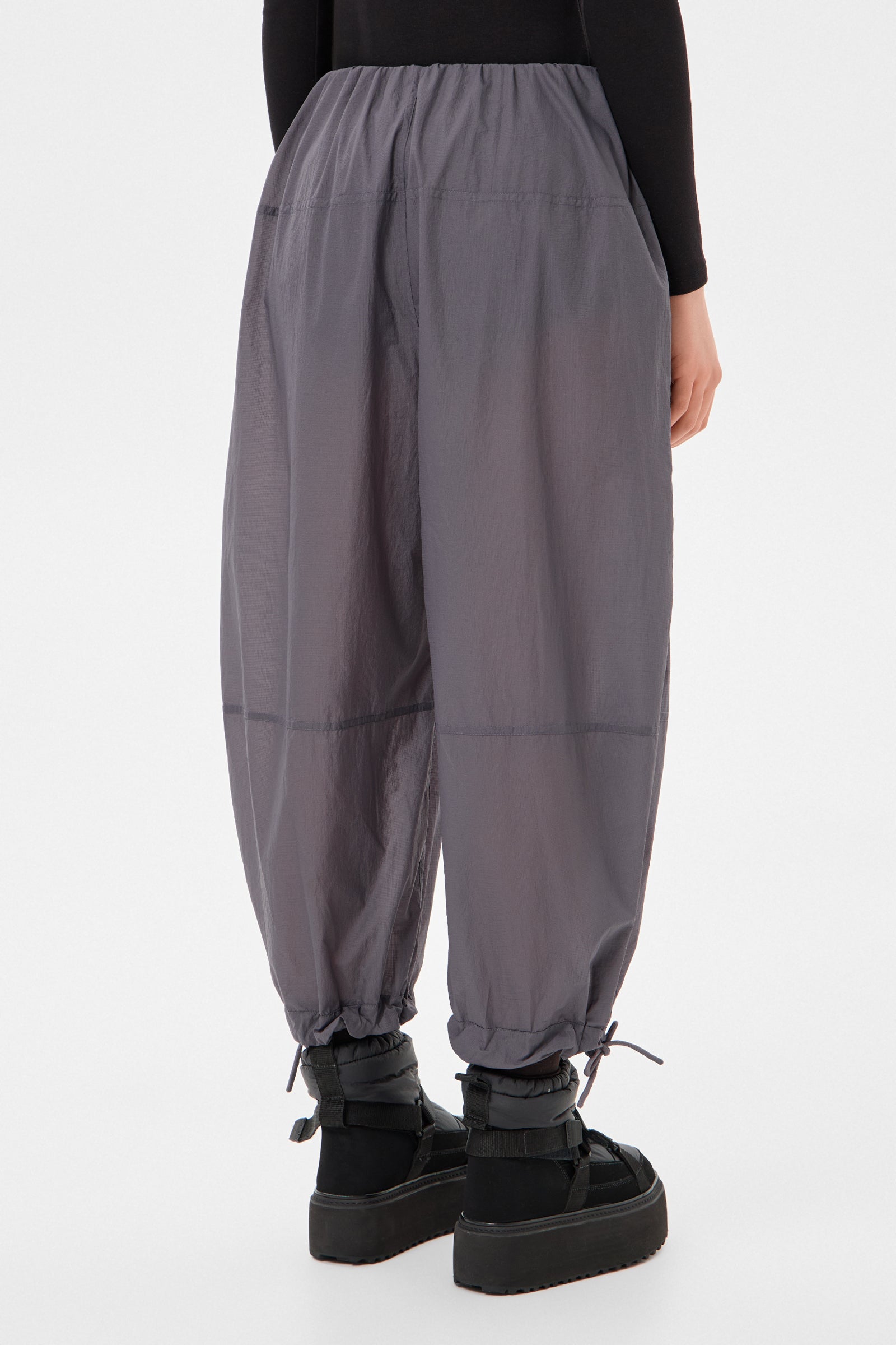 BALLOON PANTS KETCHUP GREY