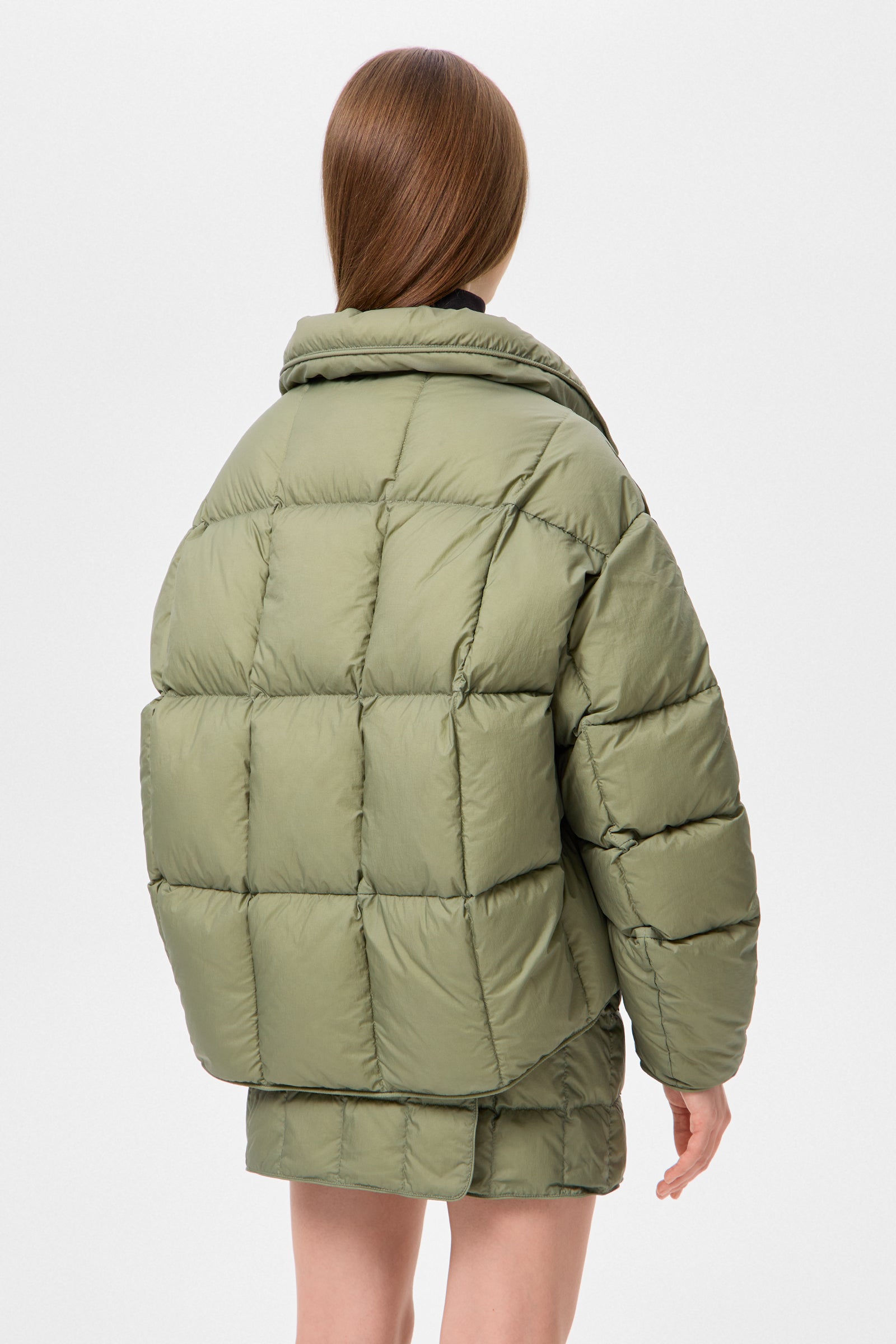 COZY CLOUD JACKET MICRO OLIVE GREEN
