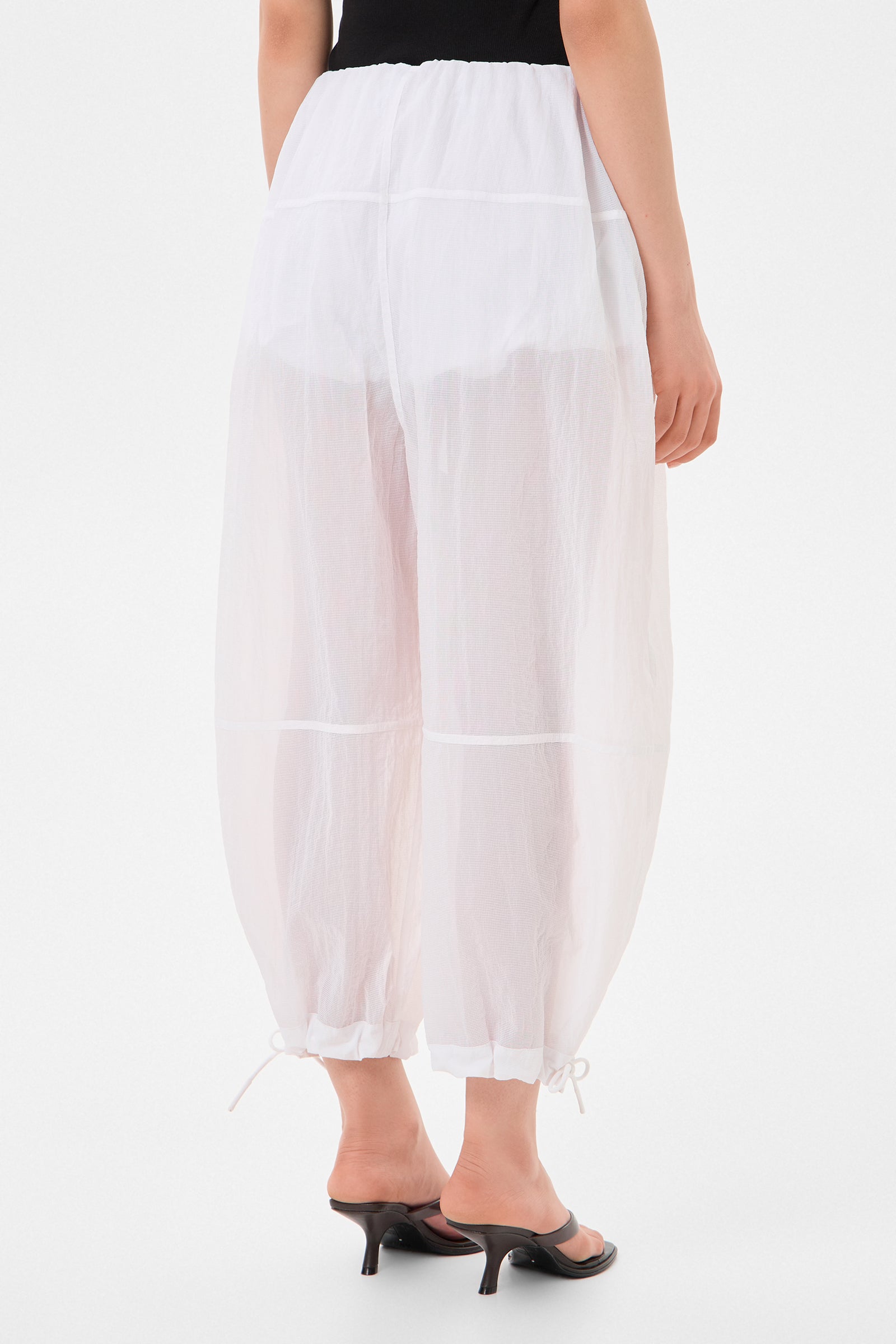 Light Balloon Pants Gaby White