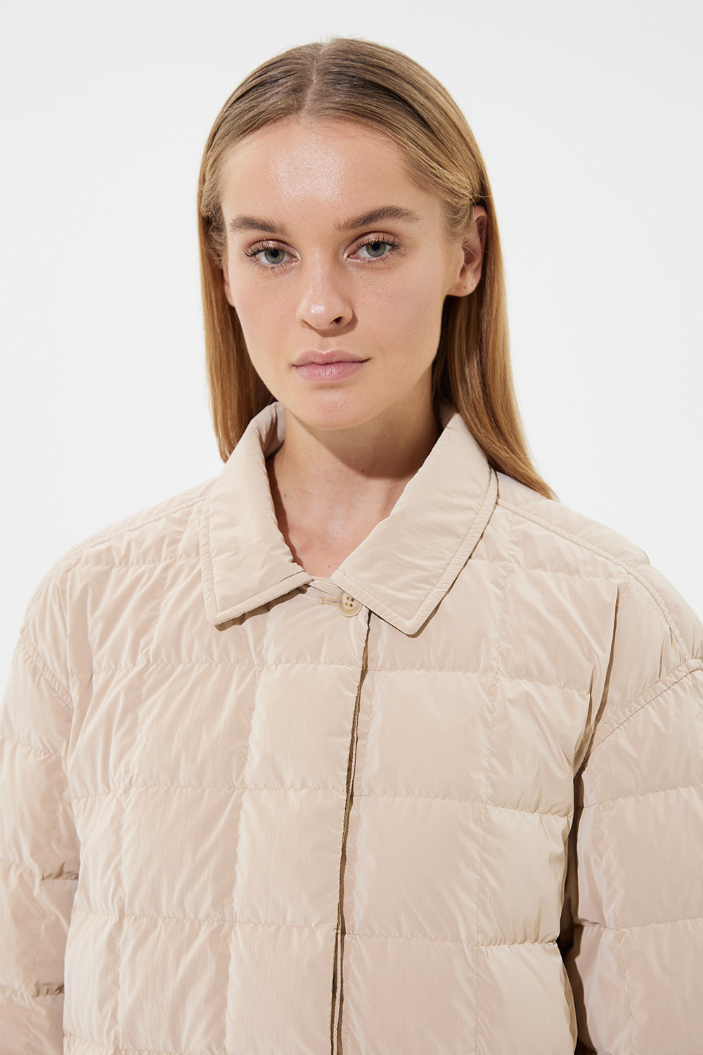 Kalik Down Shirt Powder Ivory