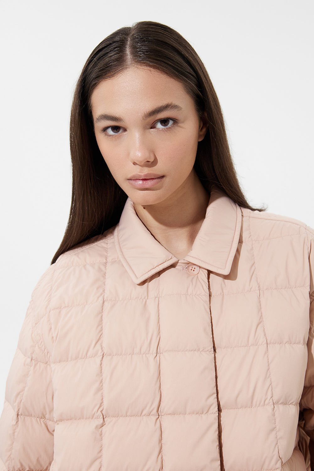 Kalik Down Shirt Soft Pale Pink