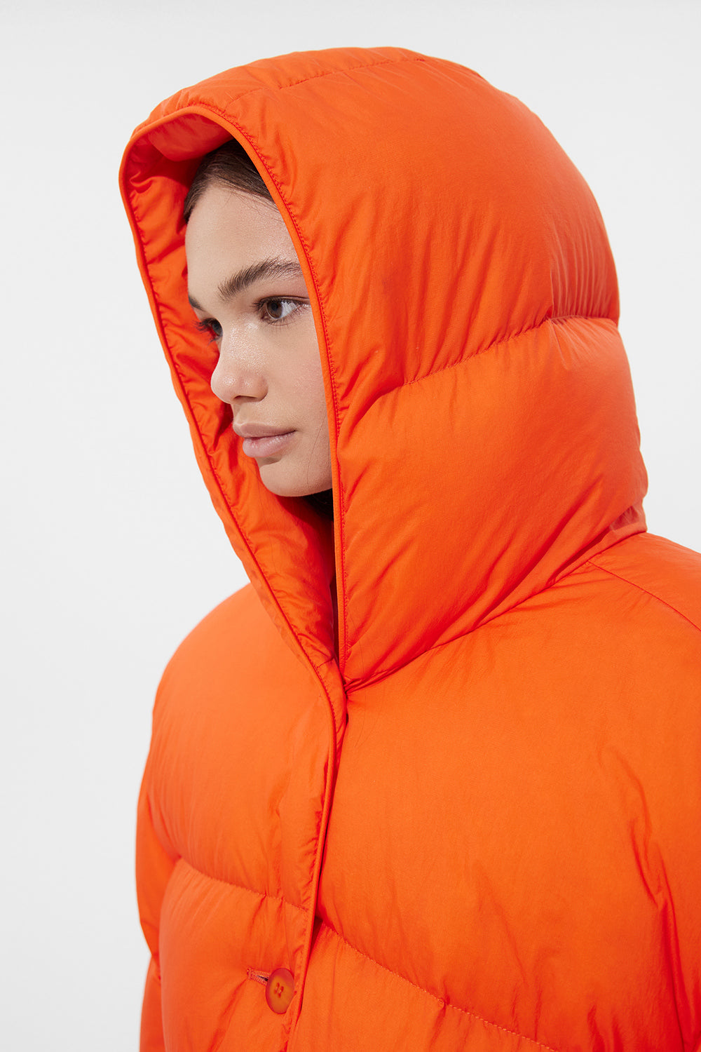 Cozy Michlin Jacket Micro Brick Orange