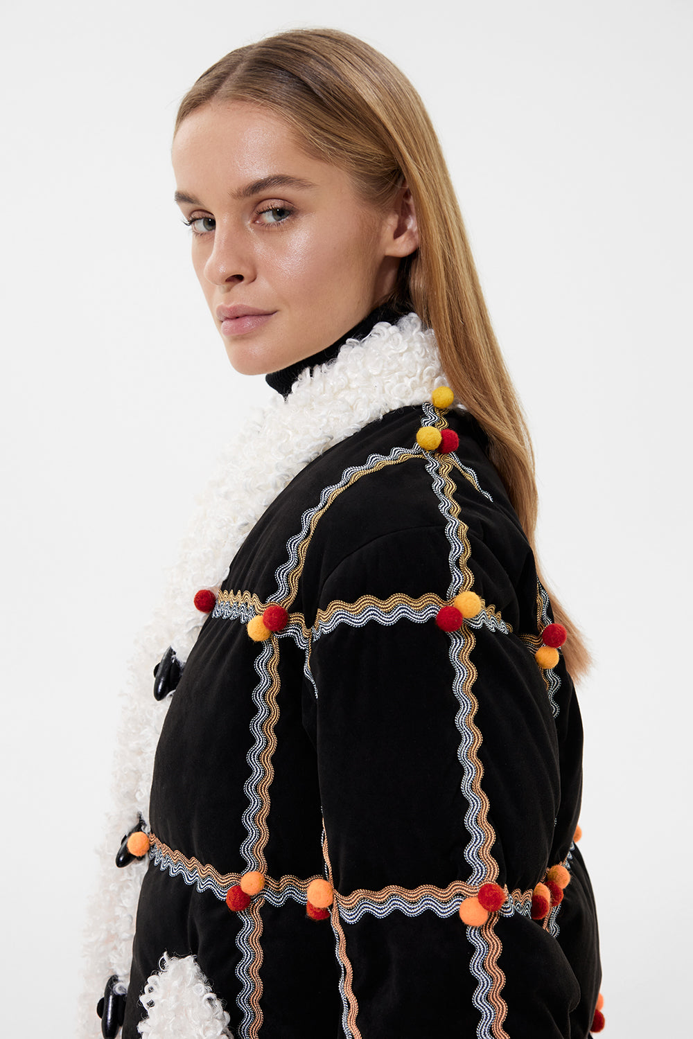 Folk Keptar Jacket Suede Black