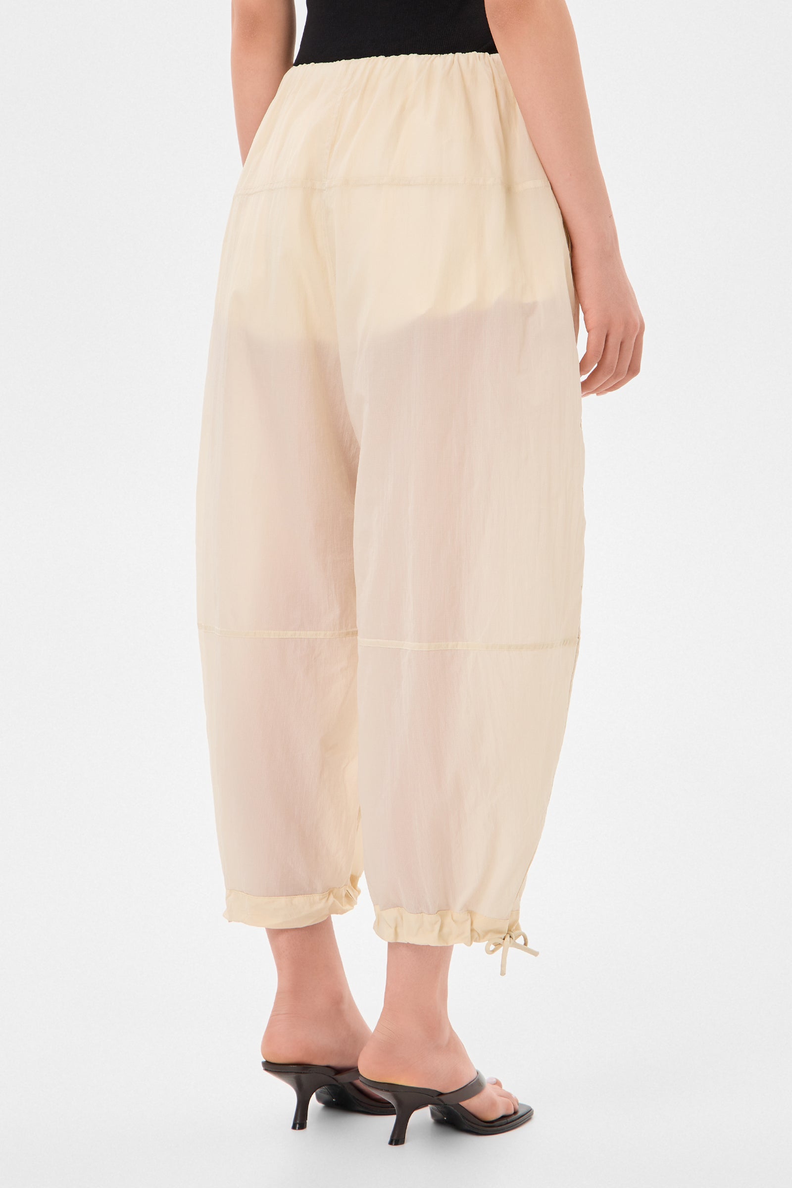 Light Ballon Pants Ketchup Beige