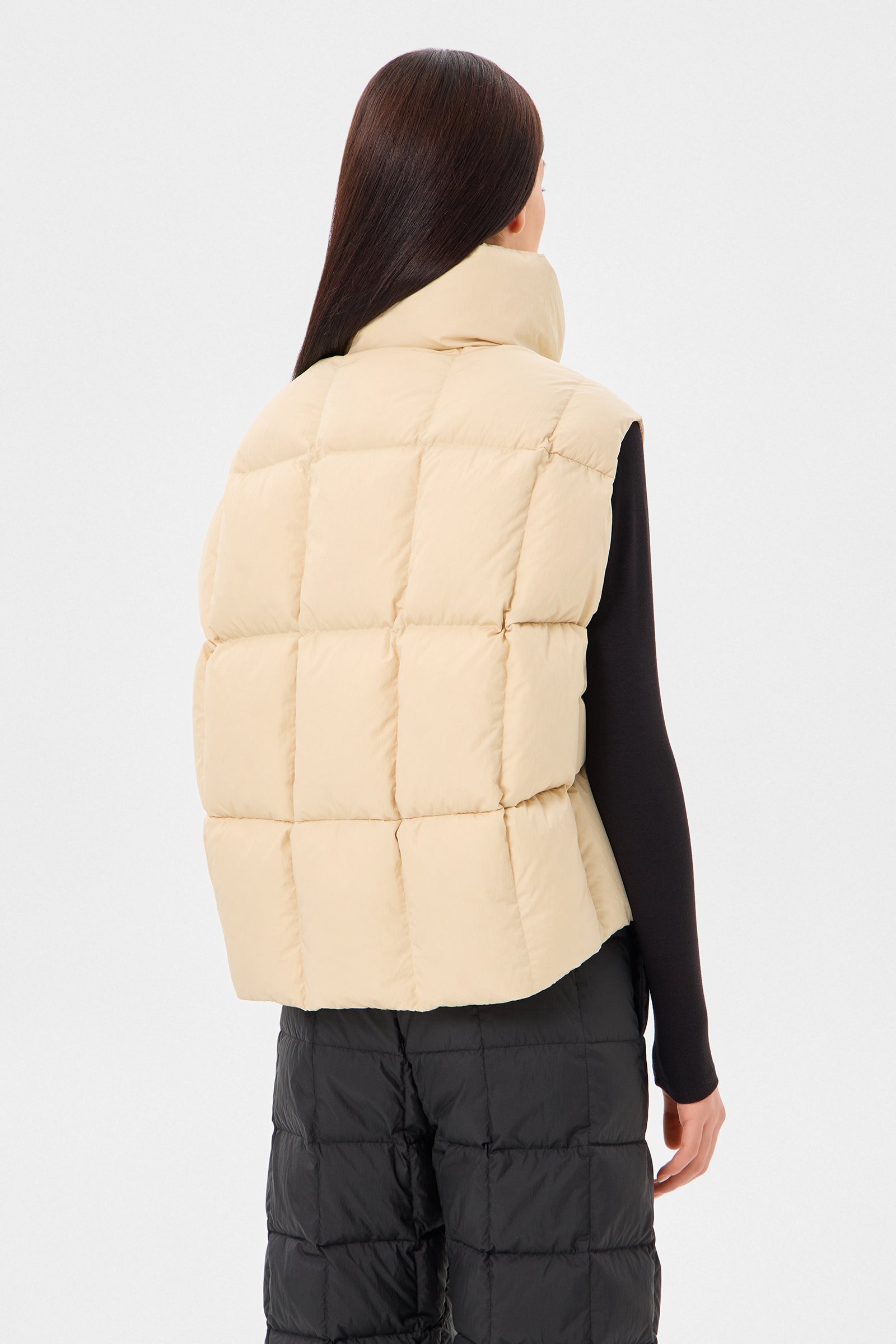 ZIP VEST ENNIO BEIGE