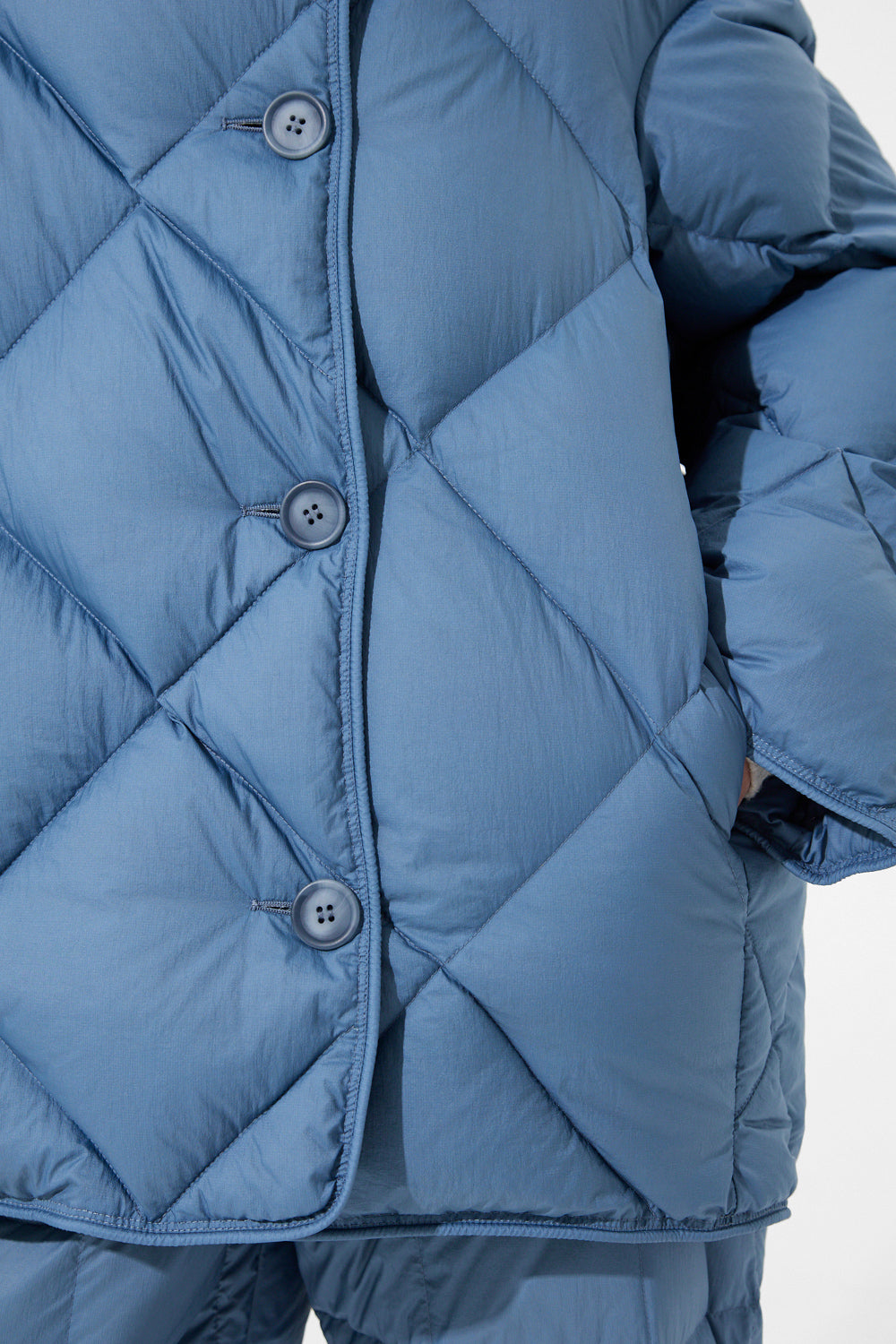 Cozy Queen Jacket Micro Stone Blue
