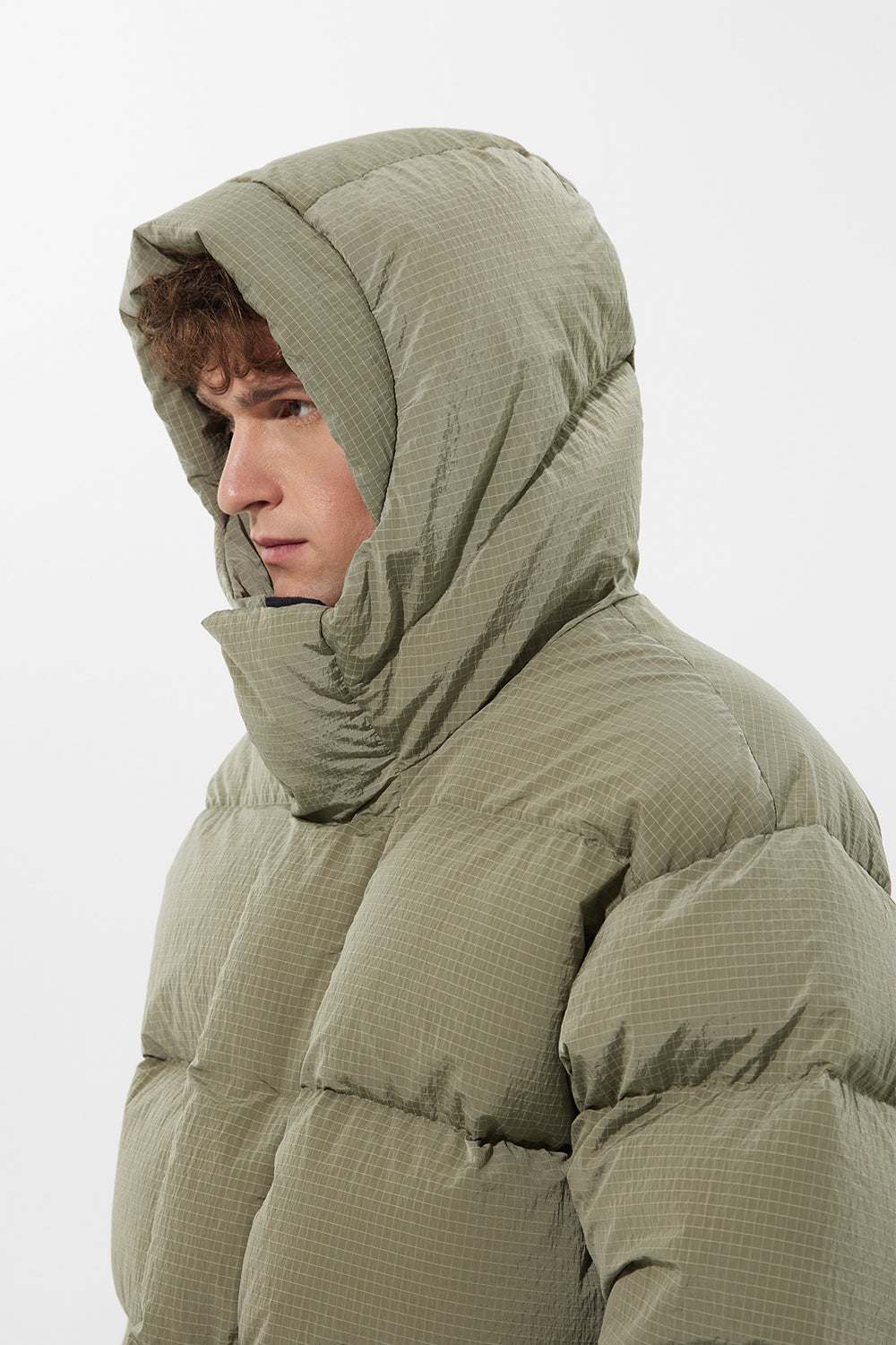 Michlin Jacket Man Rib Khaki