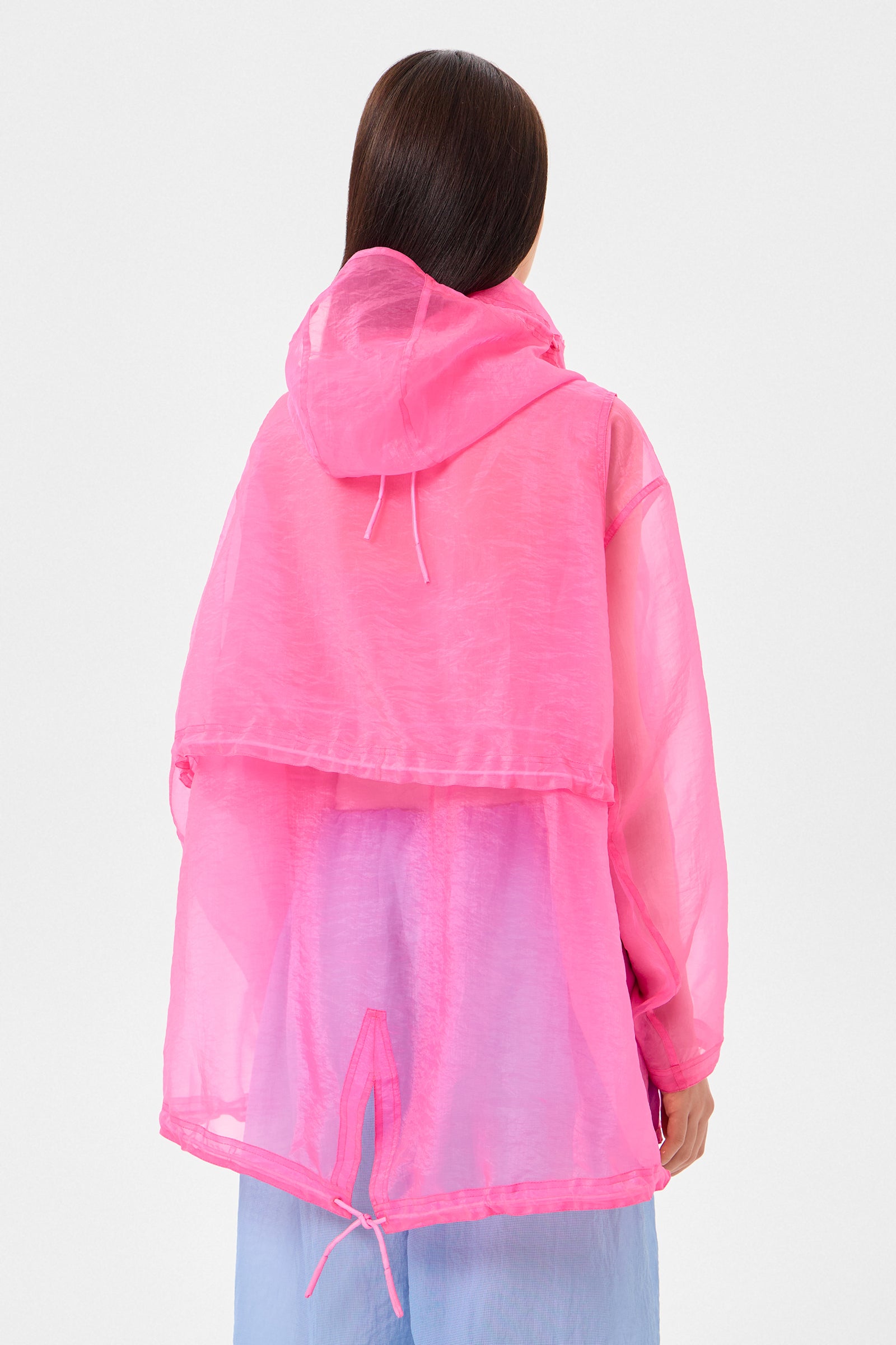 Light Ember Coat Neon Pink